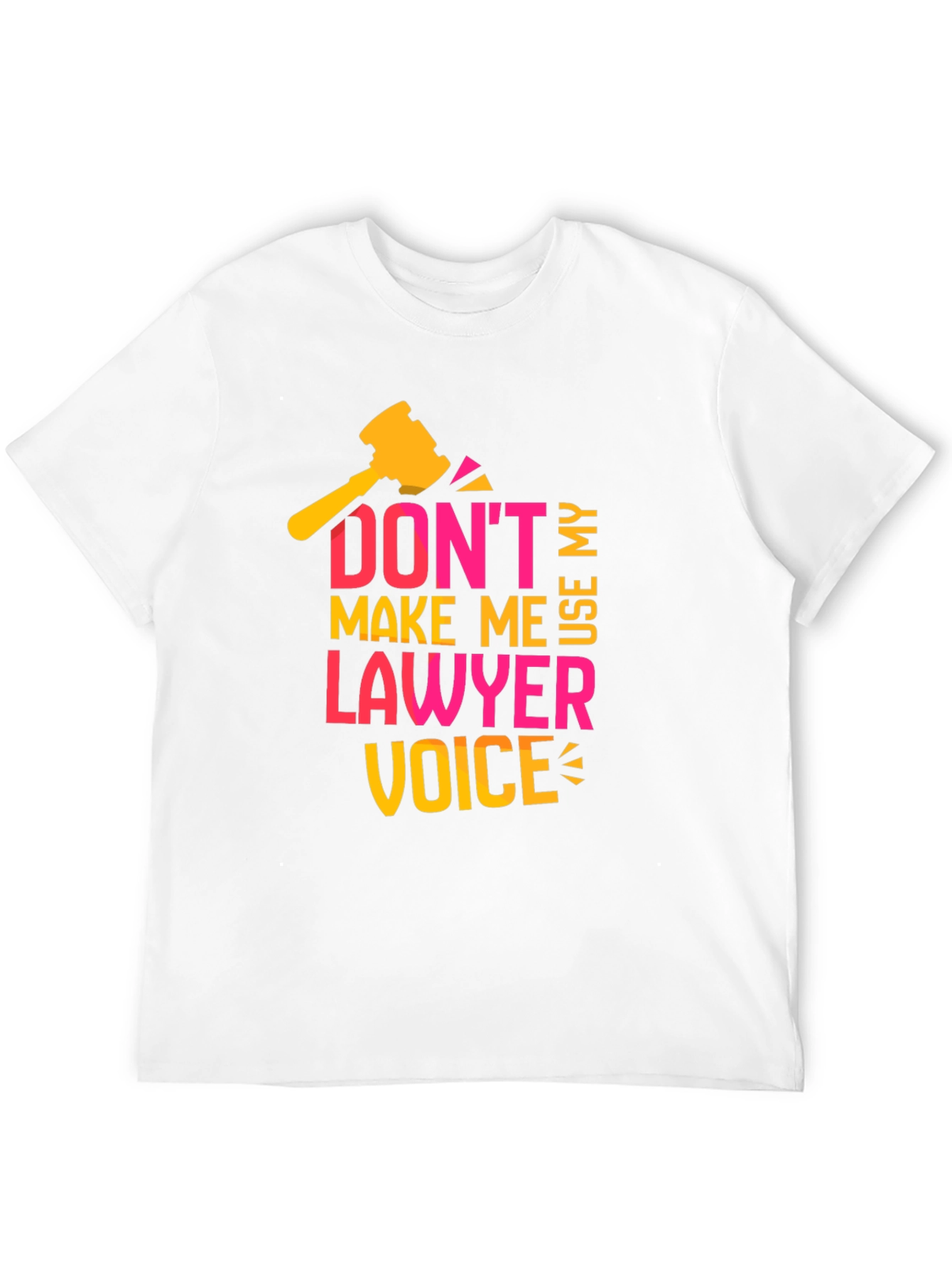 Black Don't Make Me Use My Lawyer Voice T-Shirt view 12