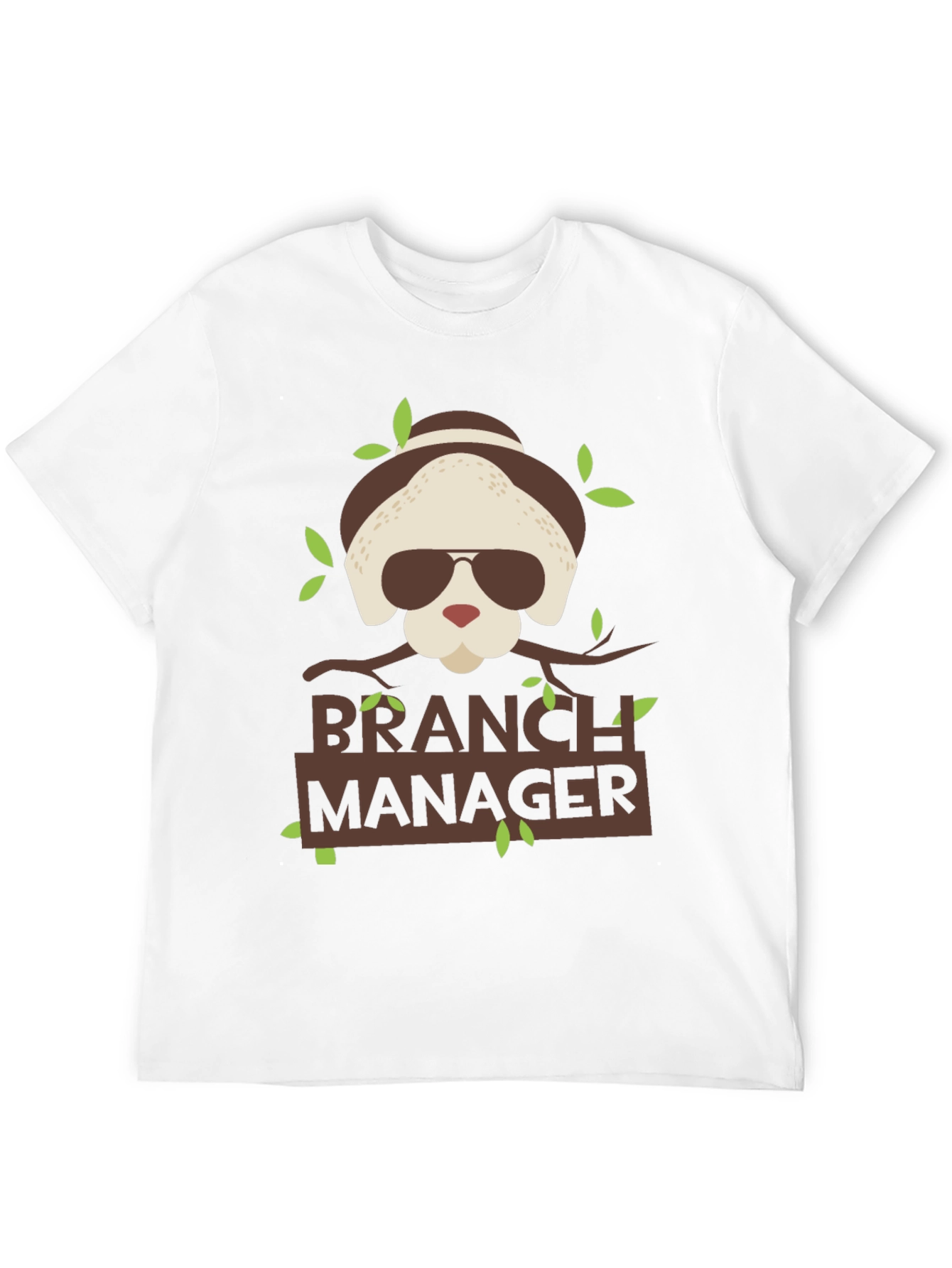 Black Branch Manager T-Shirt Funny Office Tee view 12