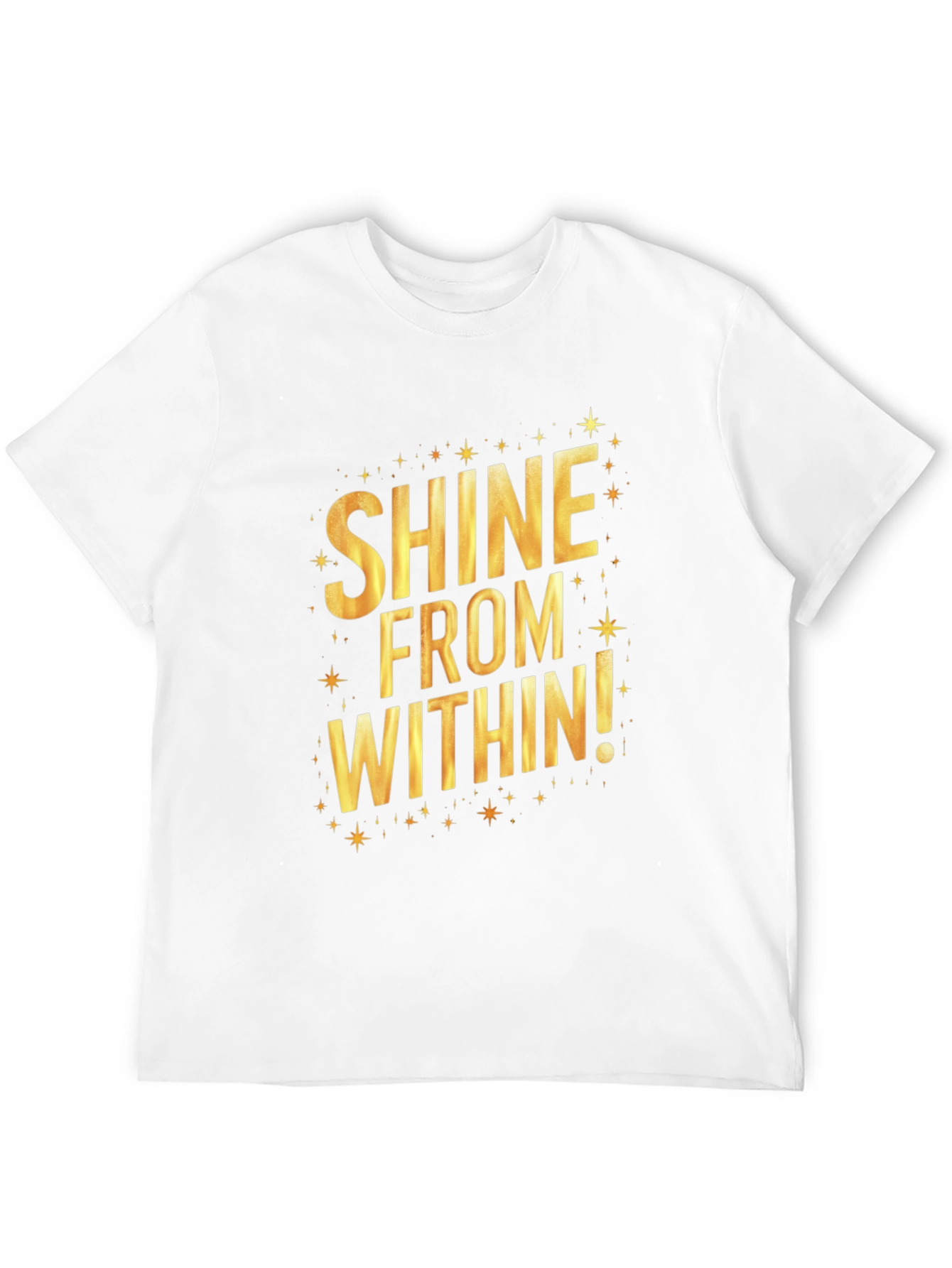 Black Shine From Within Graphic Tee - Black view 12