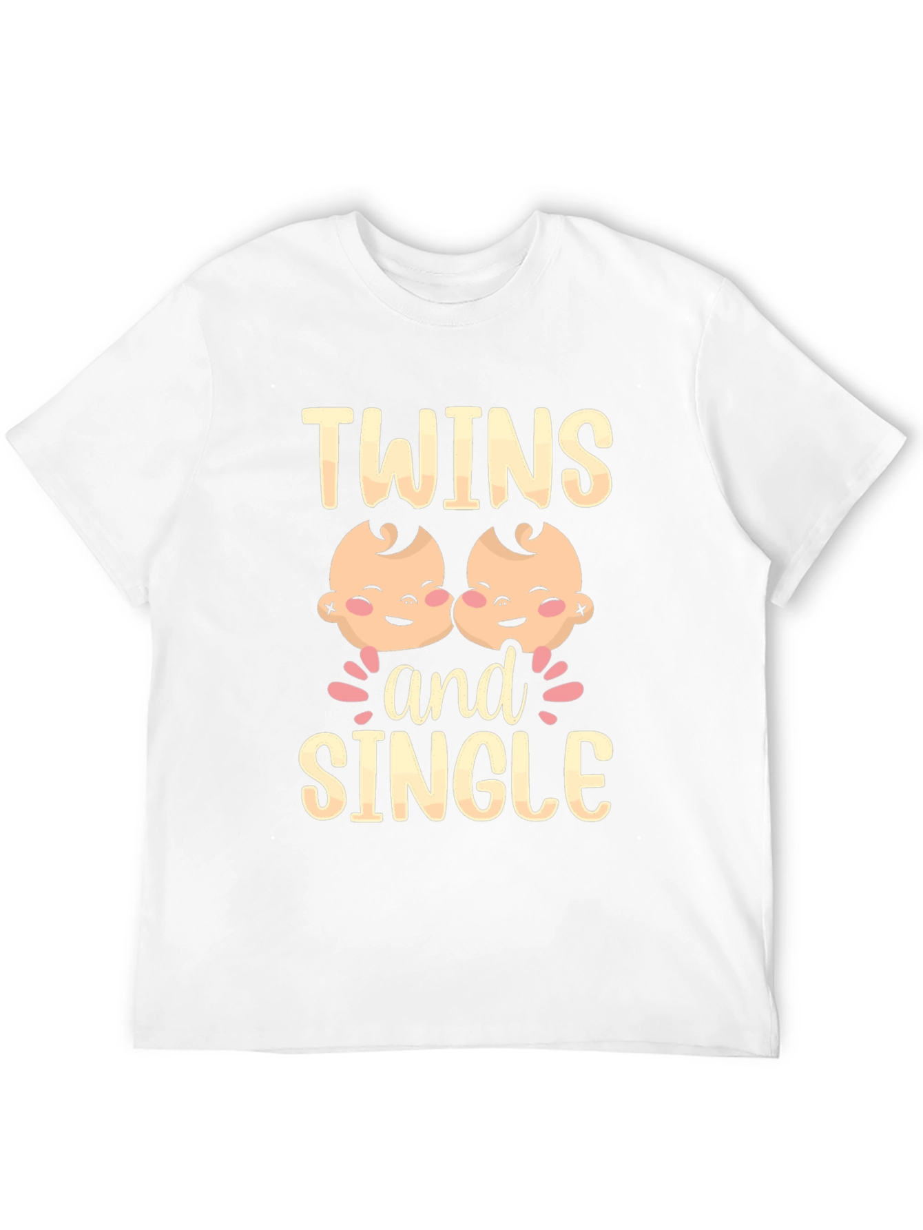Black Twins and Single Funny Graphic Tee view 12