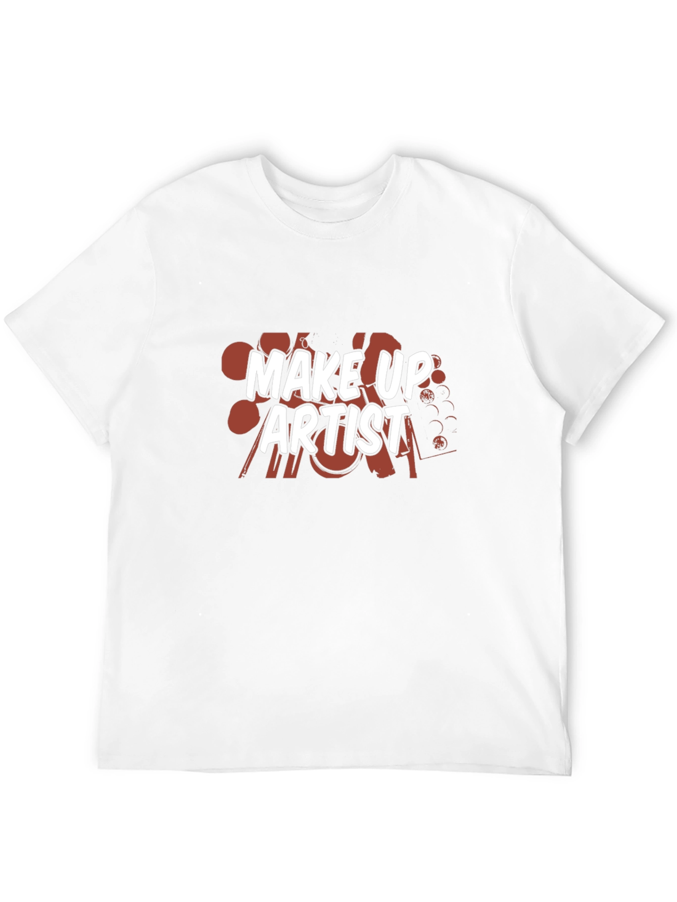 Black Make Up Artist Graphic T-Shirt - Black view 12