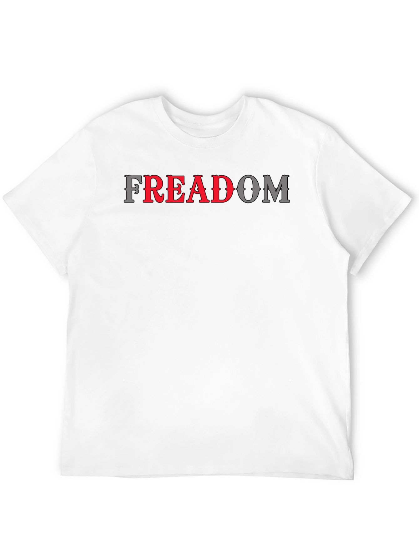 Black FREADOM Graphic Tee - Mens view 12