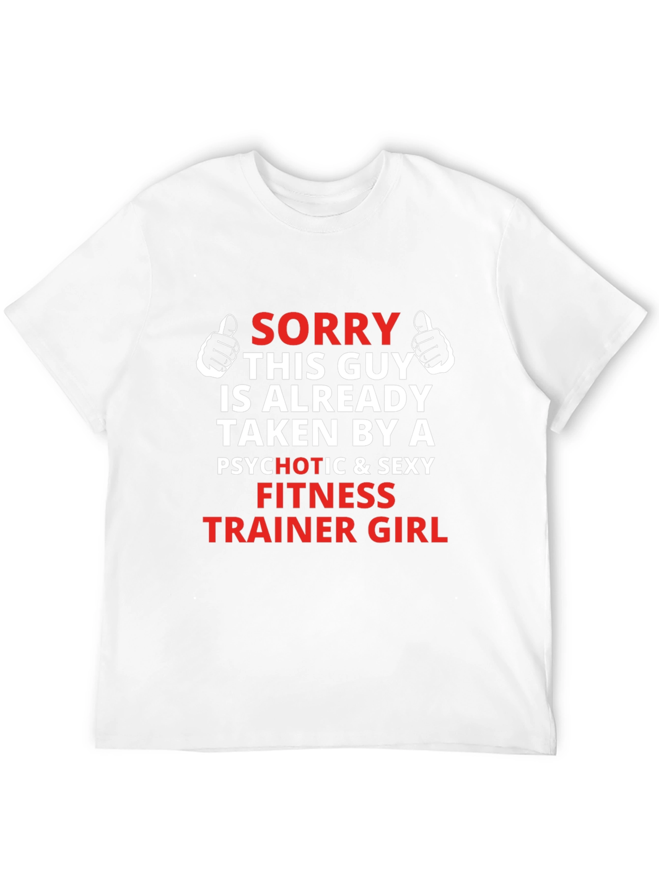 Black Funny "Taken By" Fitness Trainer T-Shirt view 12