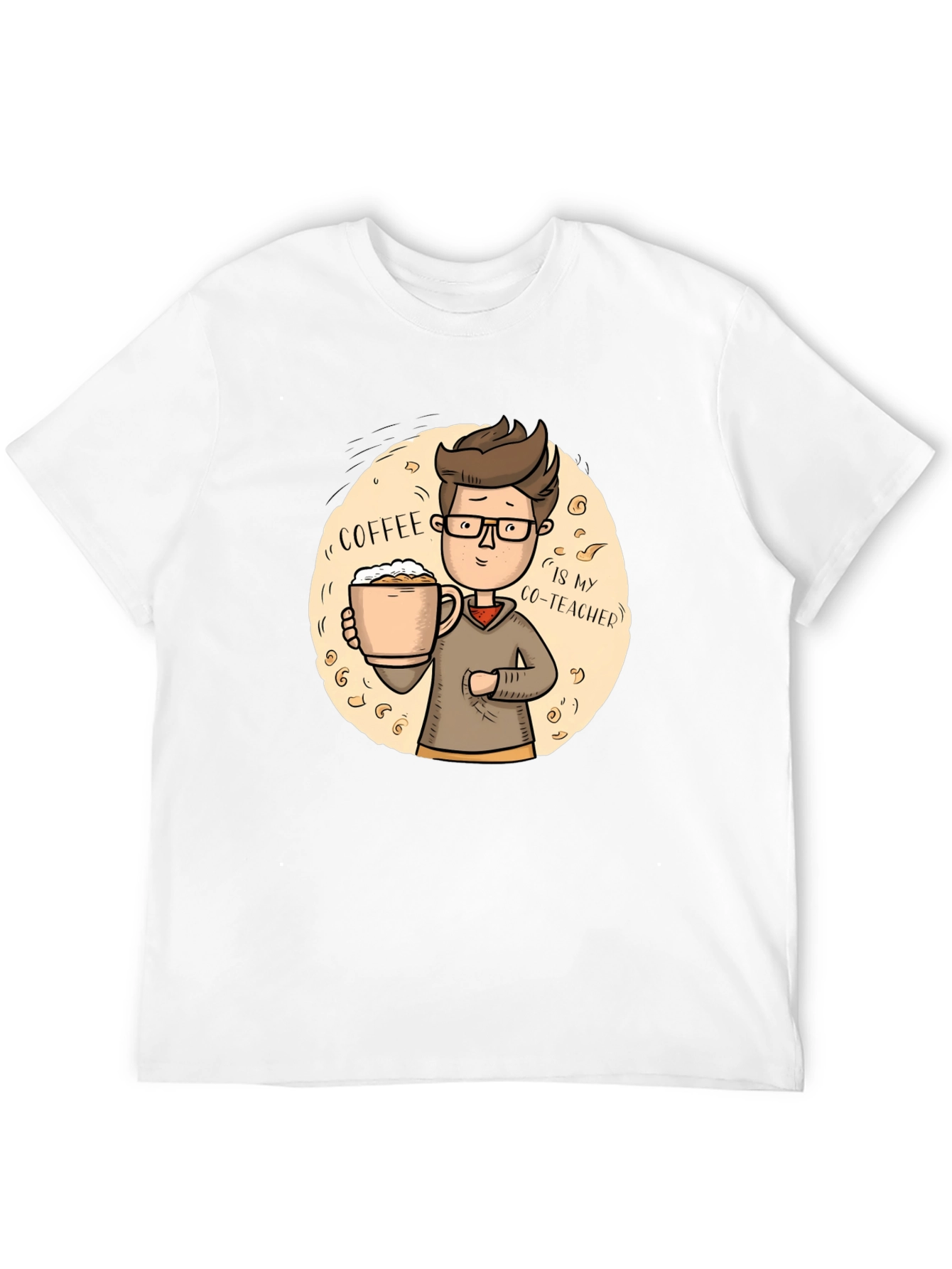 Black Coffee Co-Teacher T-Shirt view 12