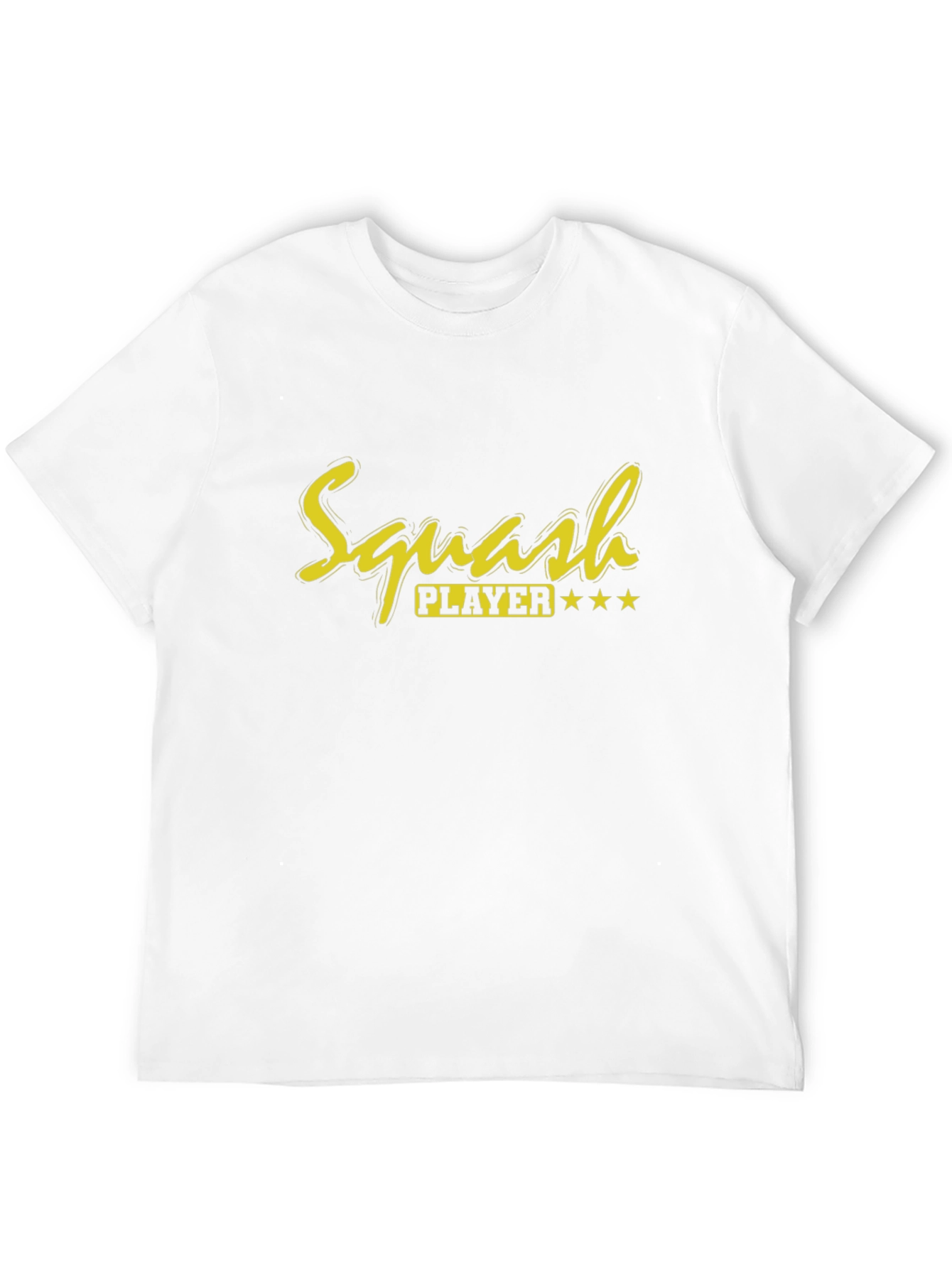 Black Squash Player Graphic Tee - Sporty & Stylish view 12