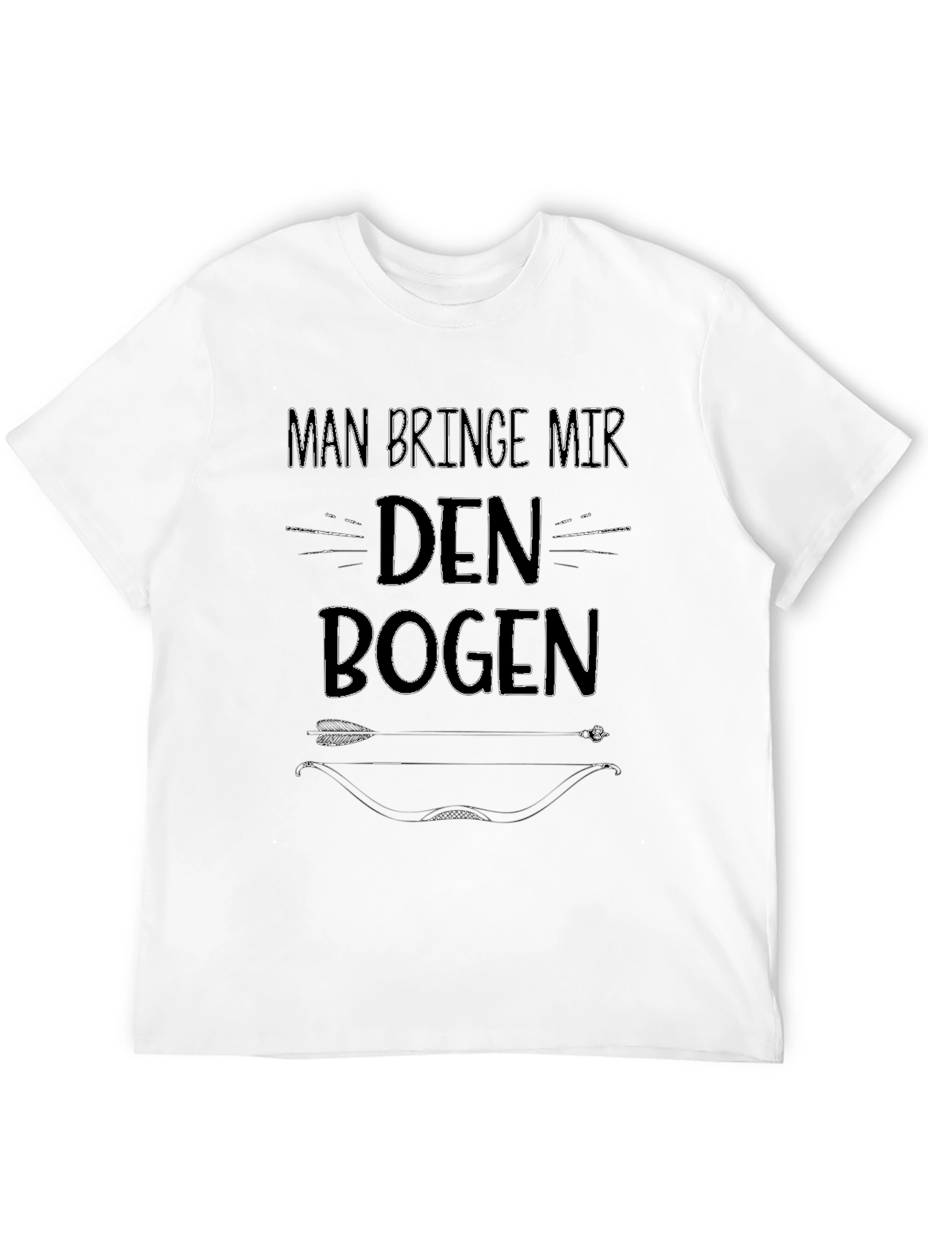 Black Man Bringe Mir Den Bogen Black T-Shirt view 12