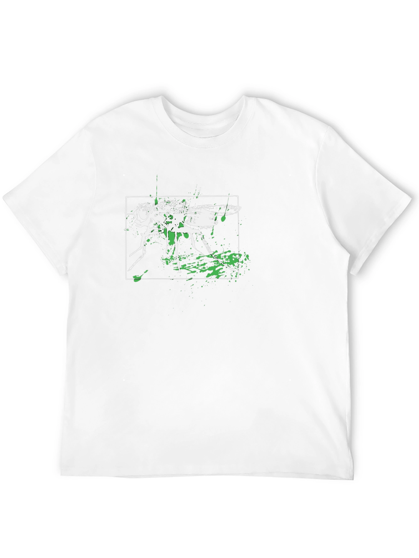 Black Fly Graphic Tee - Black Cotton Blend view 12