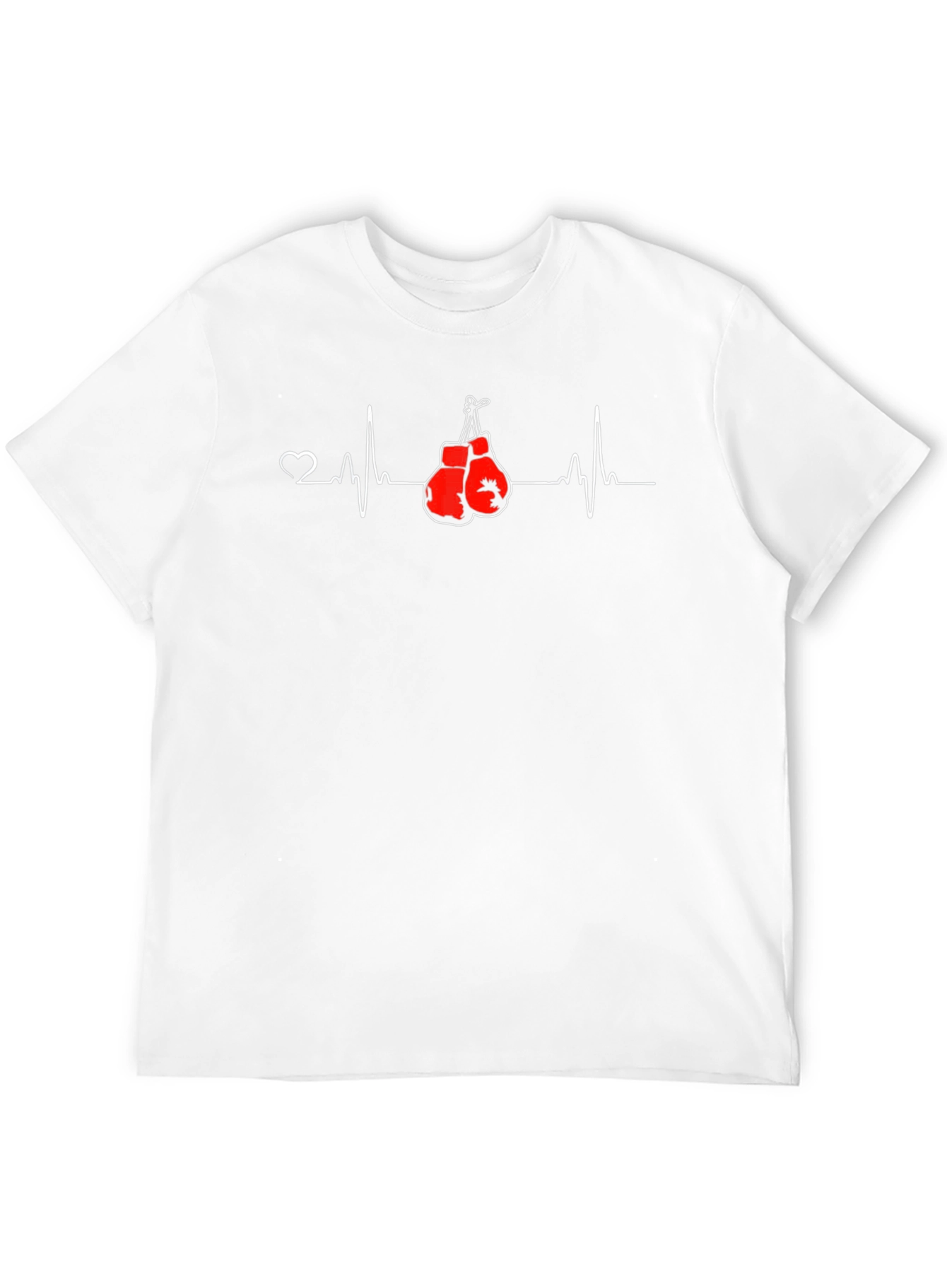 Black Boxing Heartbeat T-Shirt - Stylish Graphic Tee view 12
