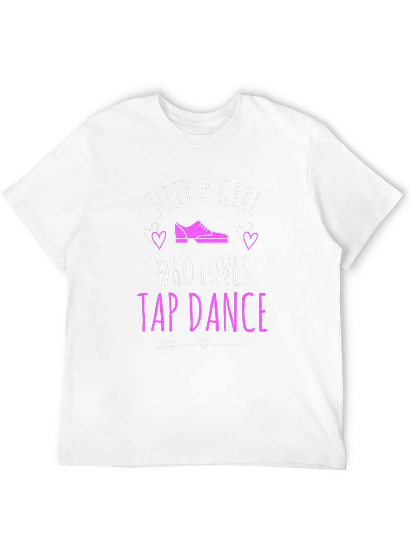 Black Just A Girl Who Loves Tap Dance T-Shirt view 12