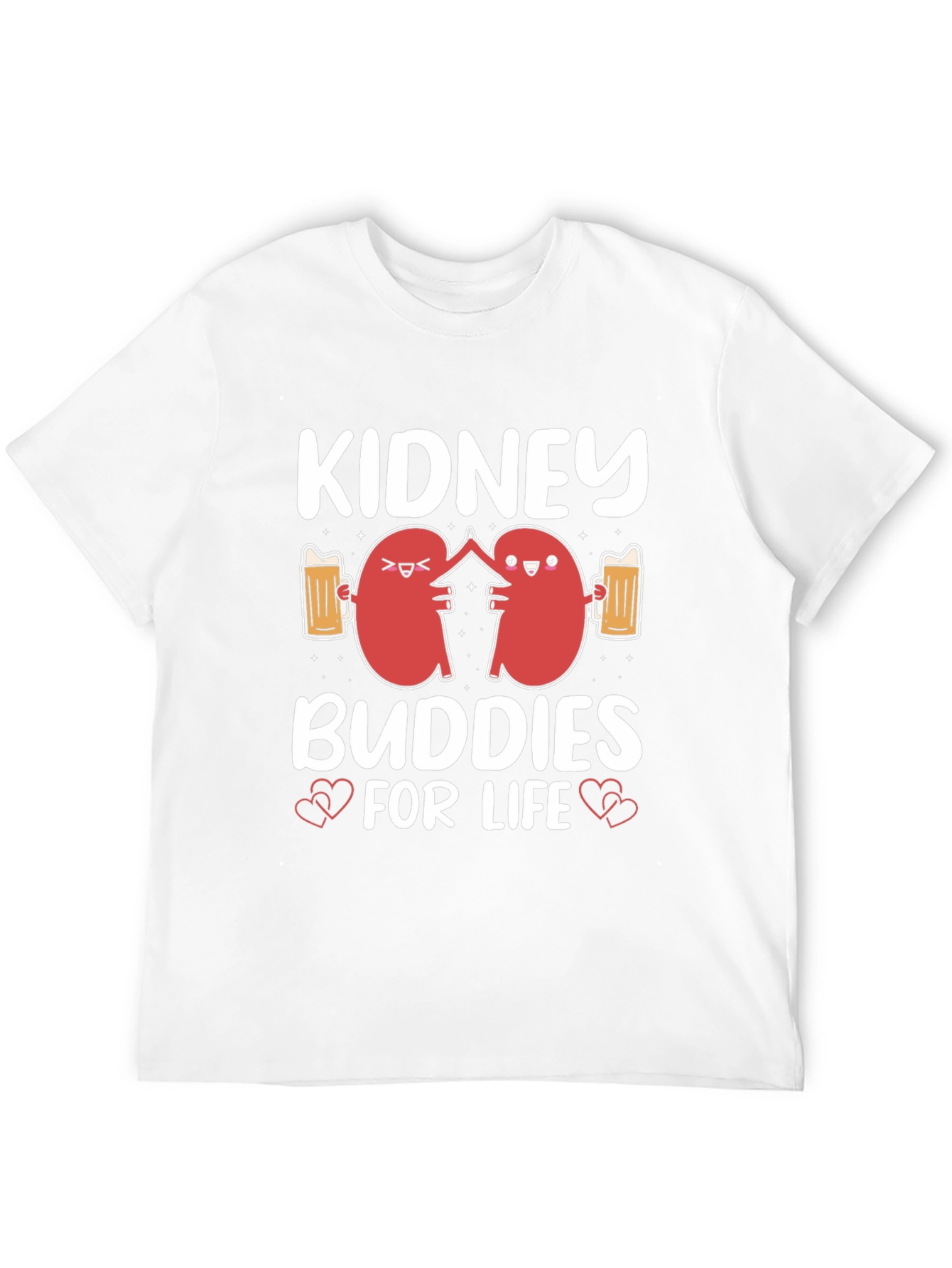 Black Kidney Buddies for Life Graphic Tee view 12