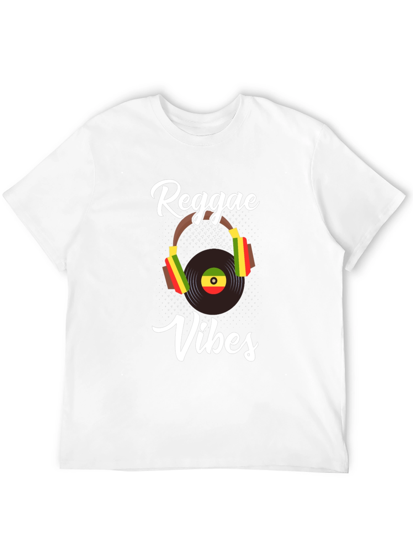 Black Reggae Vibes T-Shirt - Black Music Graphic Tee view 12