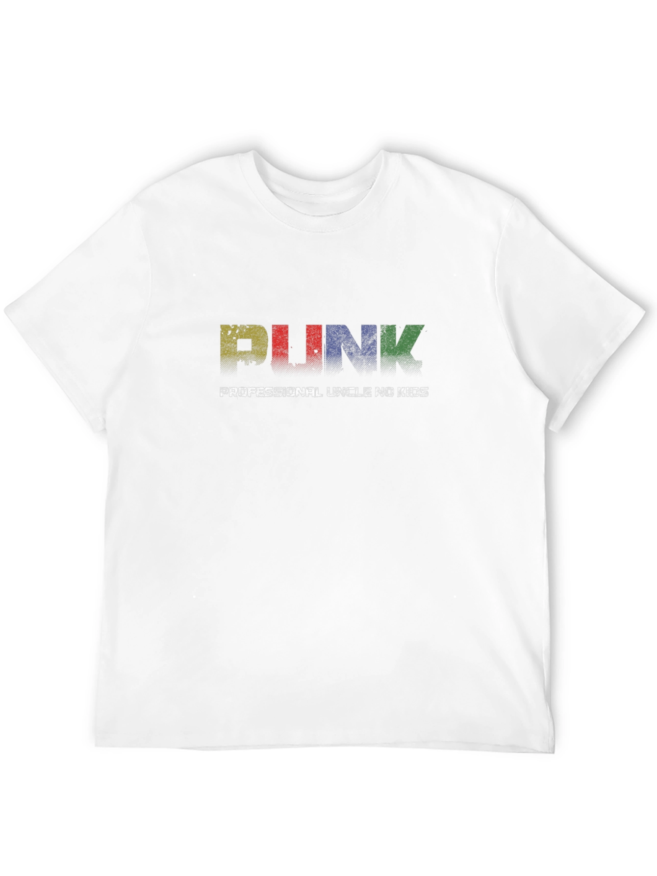 Black DUNK Professional Uncle No Kids Black T-Shirt view 12