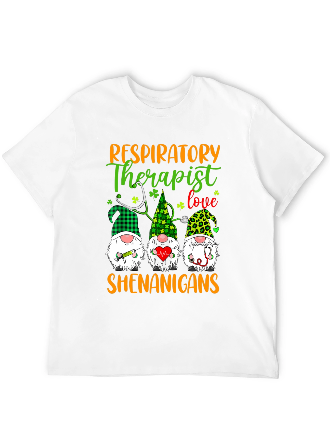 Black Respiratory Therapist Shenanigans T-Shirt view 12