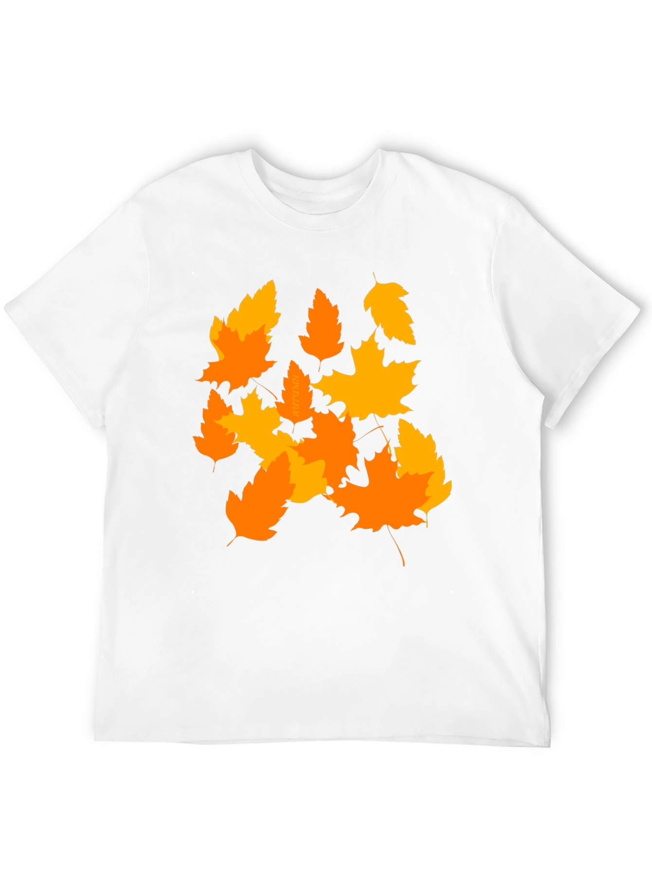 Black Autumn Leaves Graphic Tee - Stylish Fall Fashion view 12