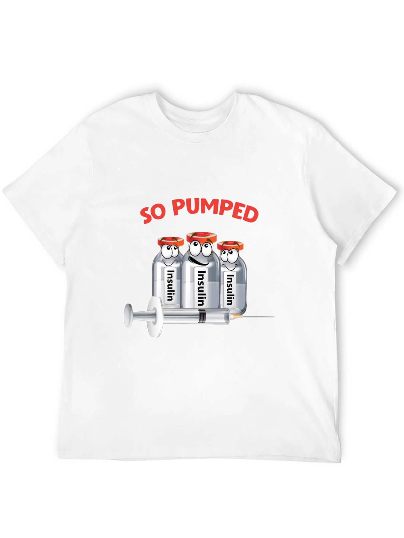 Black So Pumped Insulin Graphic T-Shirt view 12