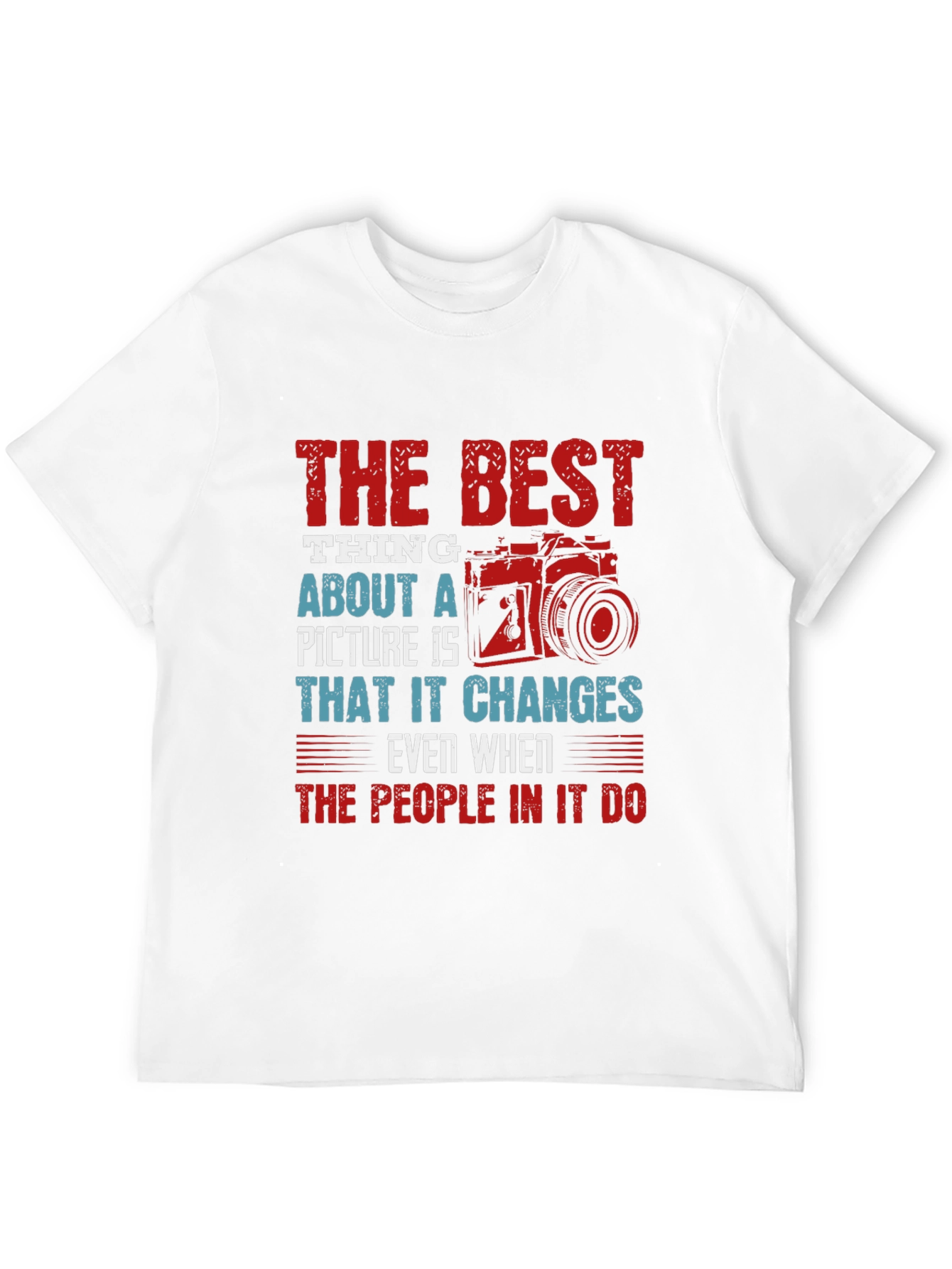 Black Photographer's T-shirt - "The Best Thing About A Picture" view 12
