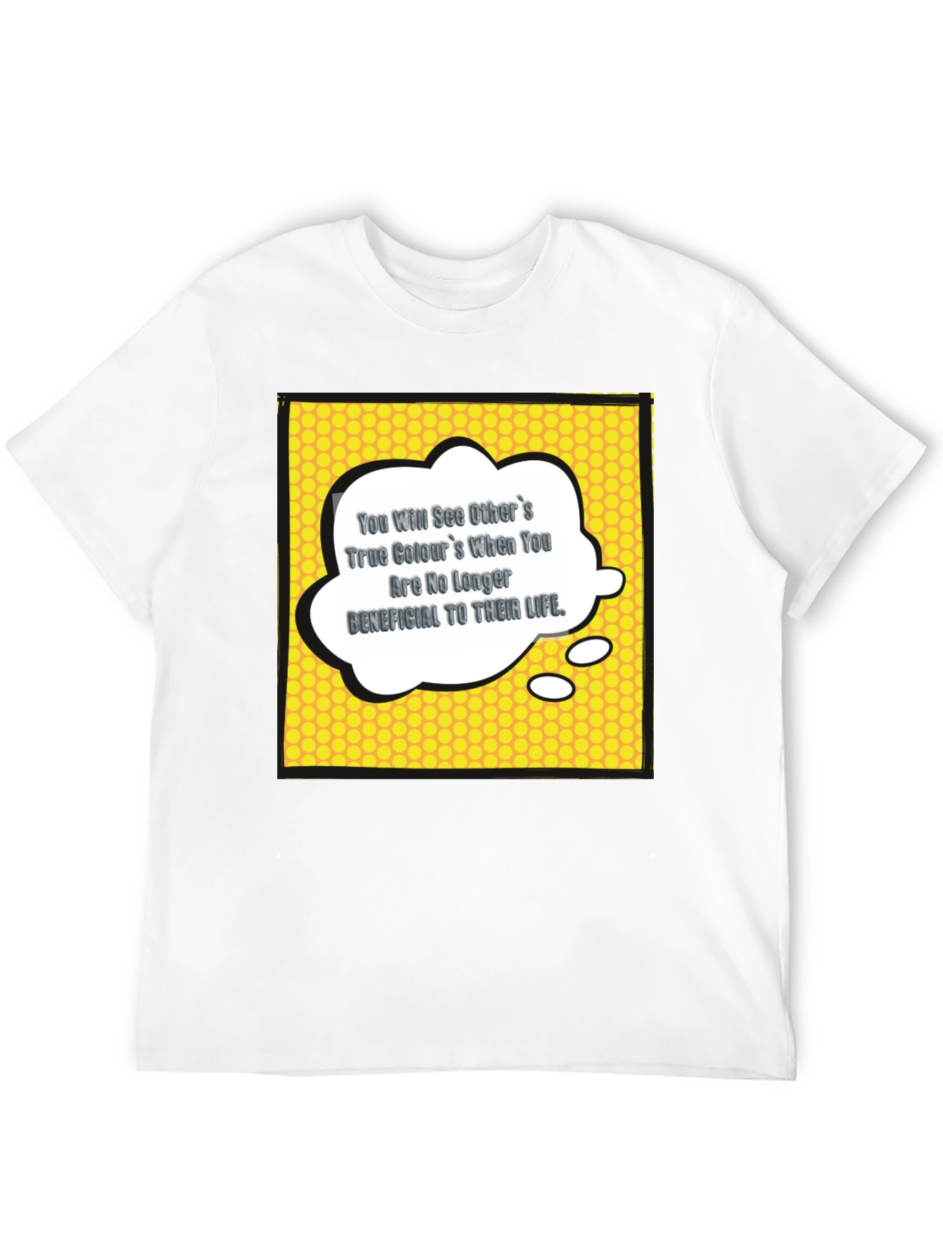 Black Men's Black Graphic T-Shirt with Motivational Quote view 12