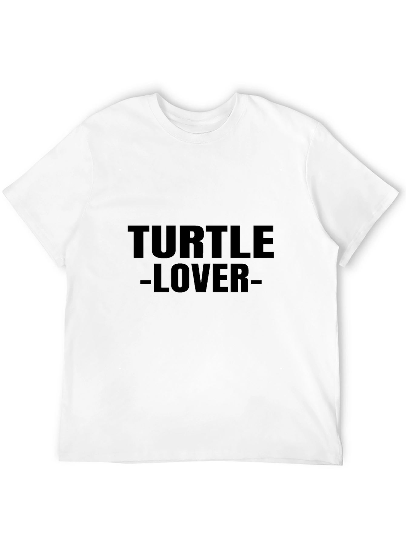 Black Turtle Lover Black T-Shirt view 12