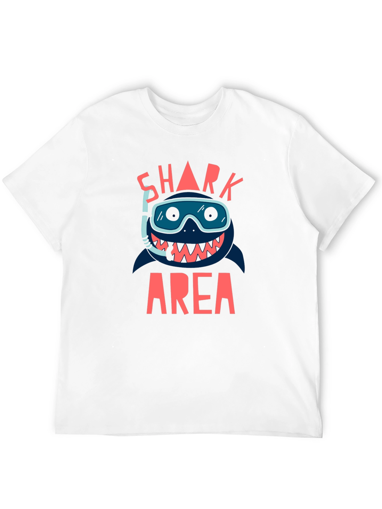 Black Shark Area Black Graphic T-Shirt view 12