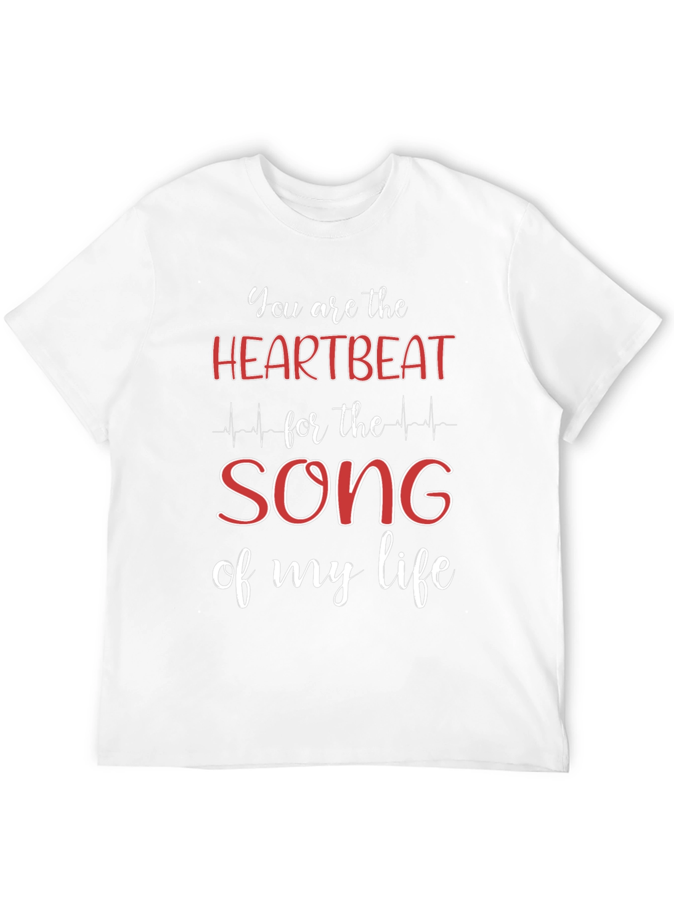 Black Heartbeat Song Graphic Tee - Life's Anthem view 12