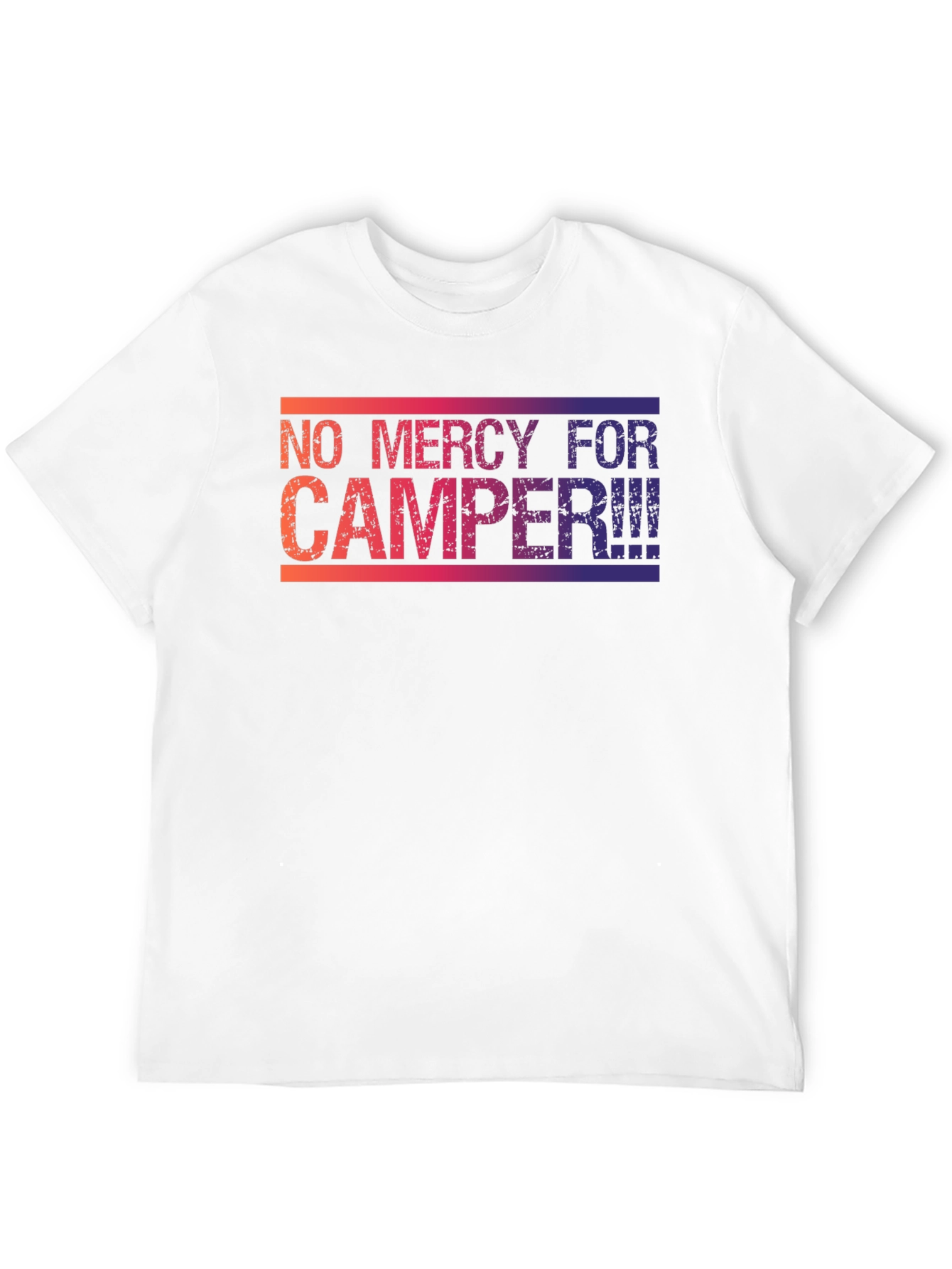 Black No Mercy for Camper Graphic Tee view 12