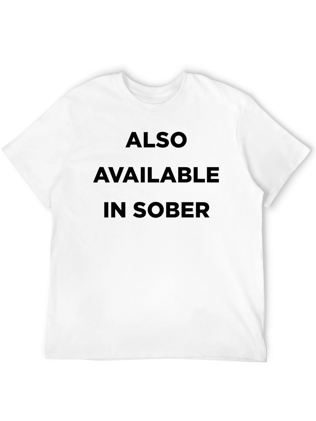 Black Also Available in Sober Black T-Shirt view 12