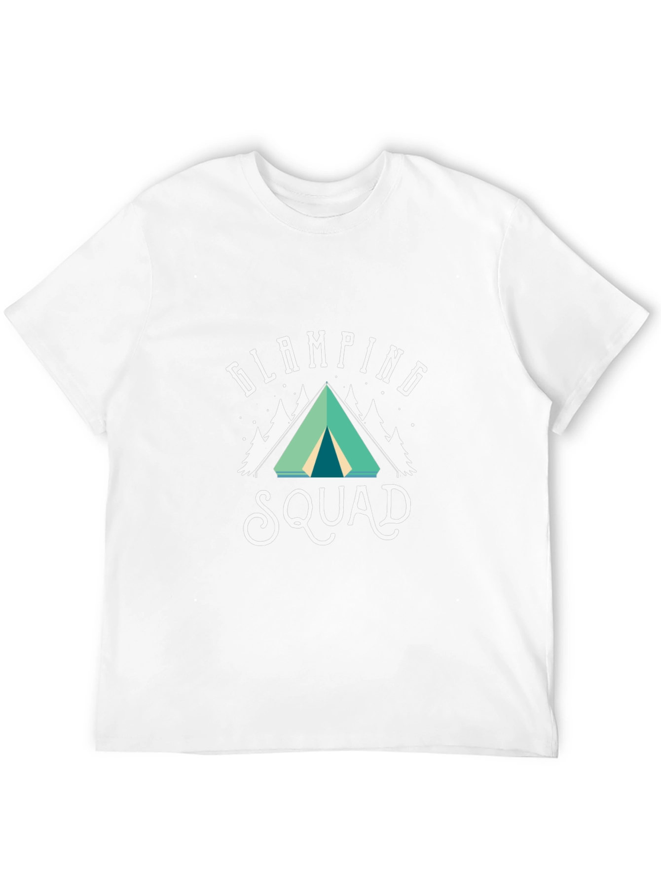 Black Glamping Squad T-Shirt Camping Adventure view 12