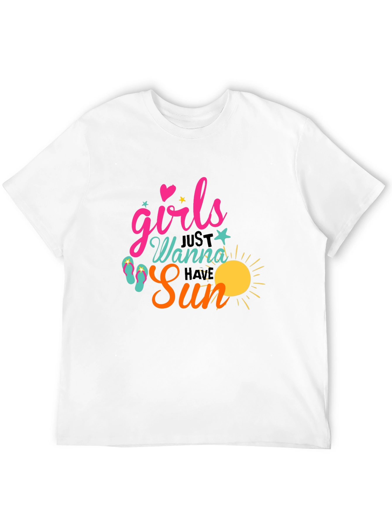 Black Girls Wanna Have Sun Graphic T-Shirt view 12