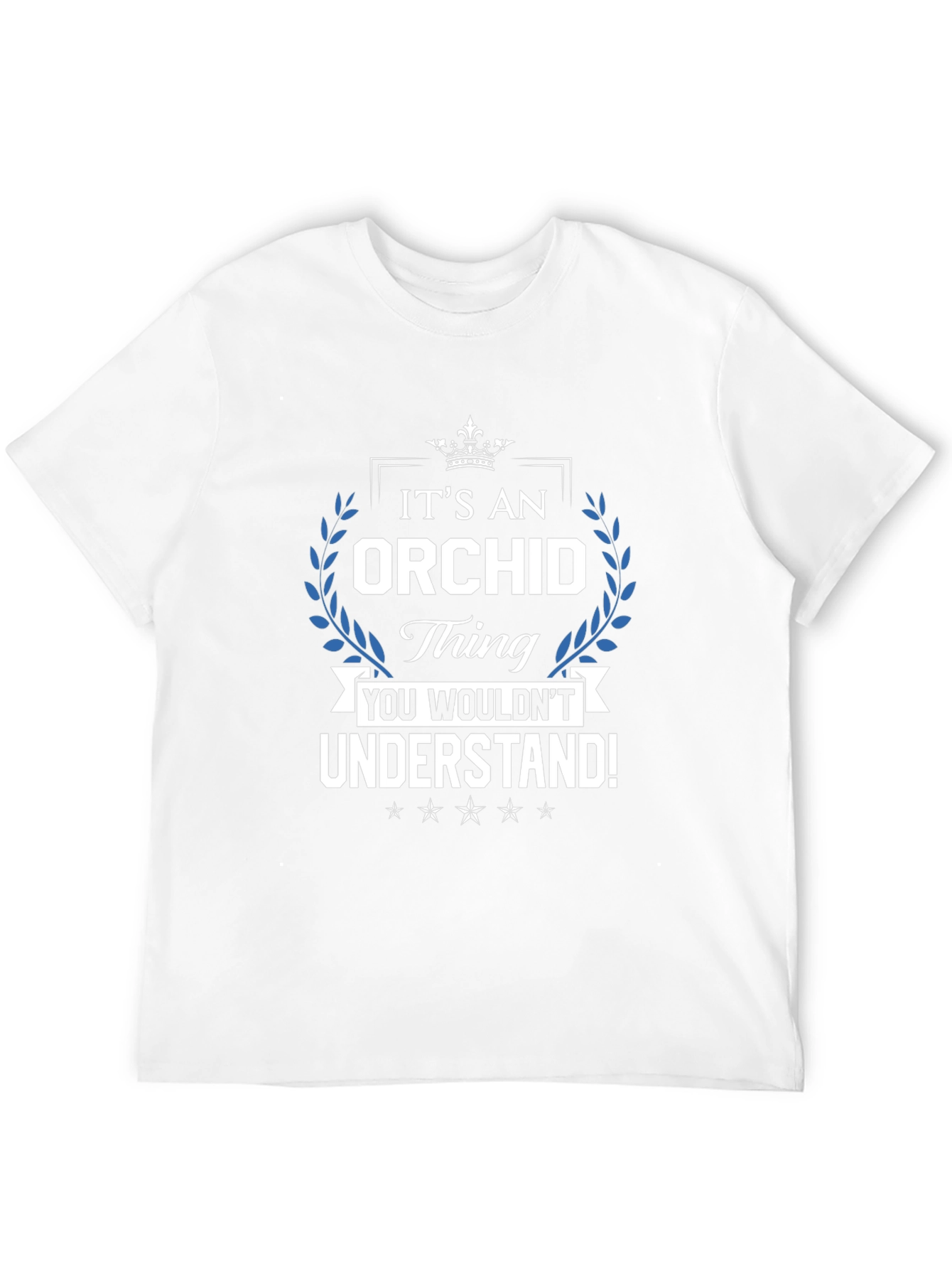 Black It's an Orchid Thing T-Shirt view 12