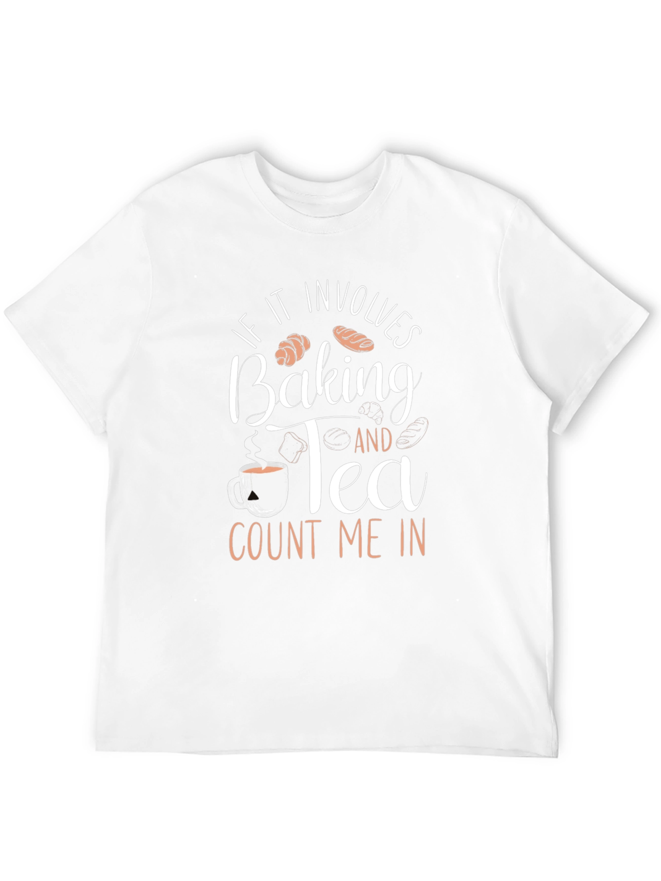 Black Baking and Tea Graphic T-Shirt - Count Me In view 12