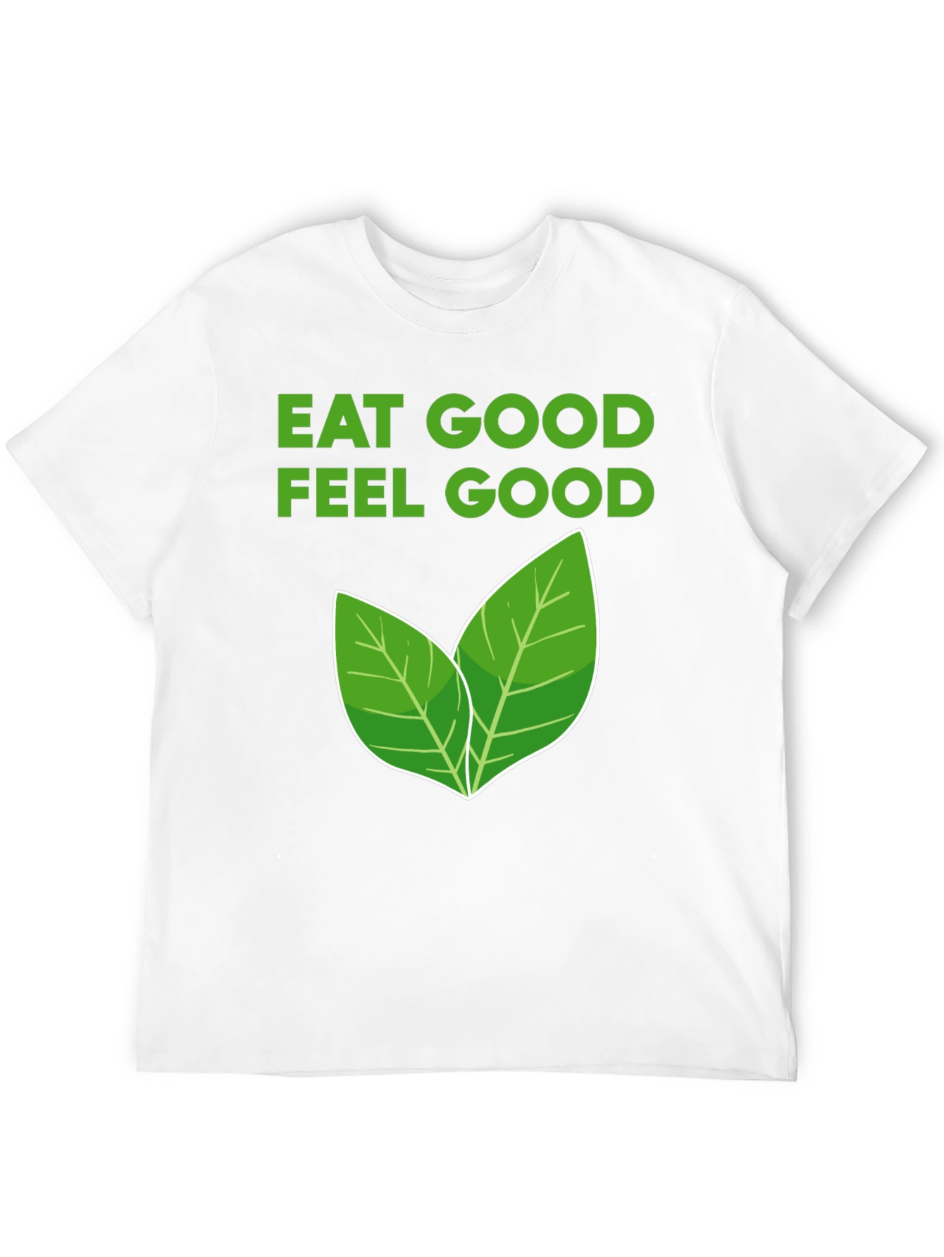 Black Eat Good Feel Good Vegan Graphic Tee view 12