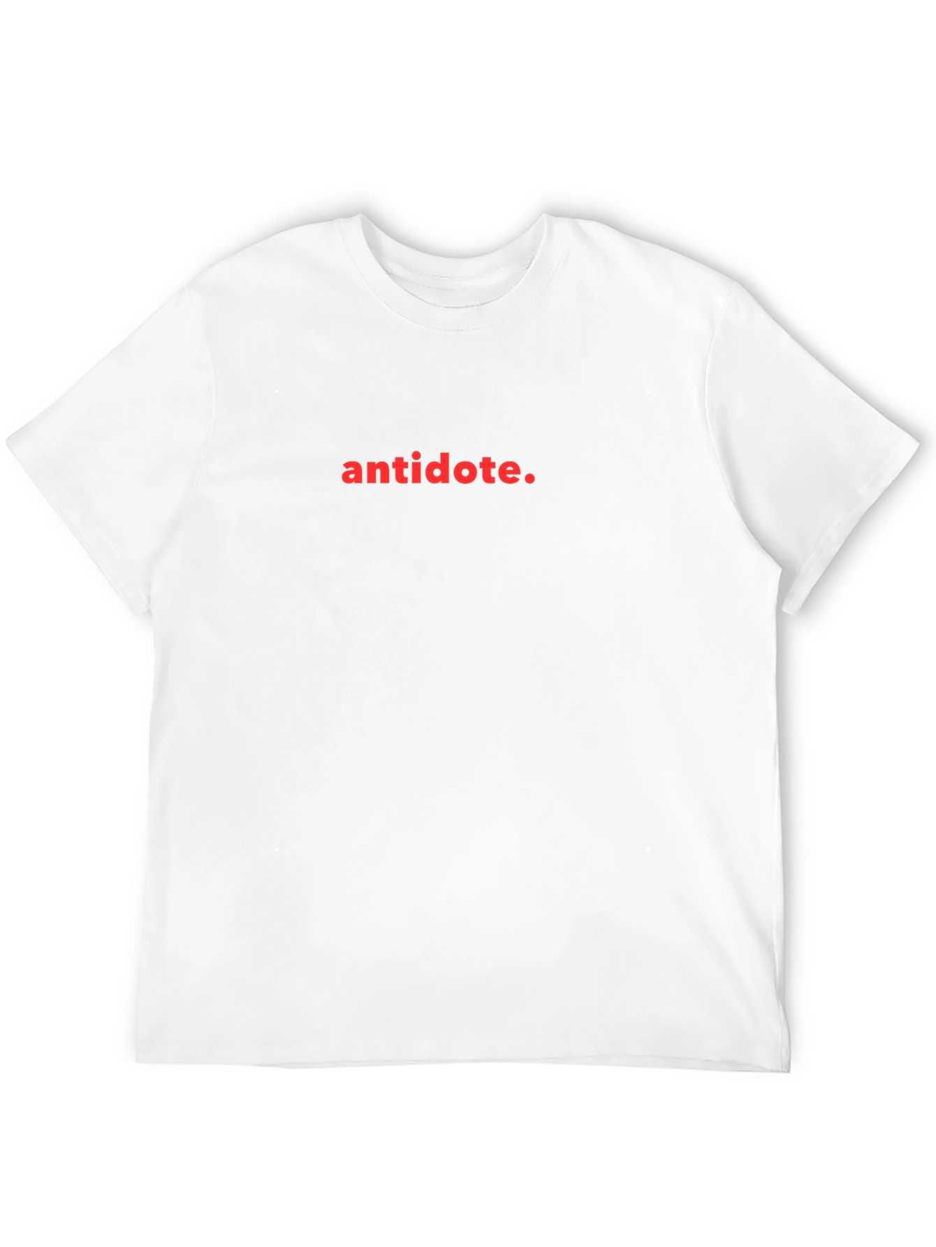 Black Antidote Graphic Tee - Stylish Black T-Shirt view 12