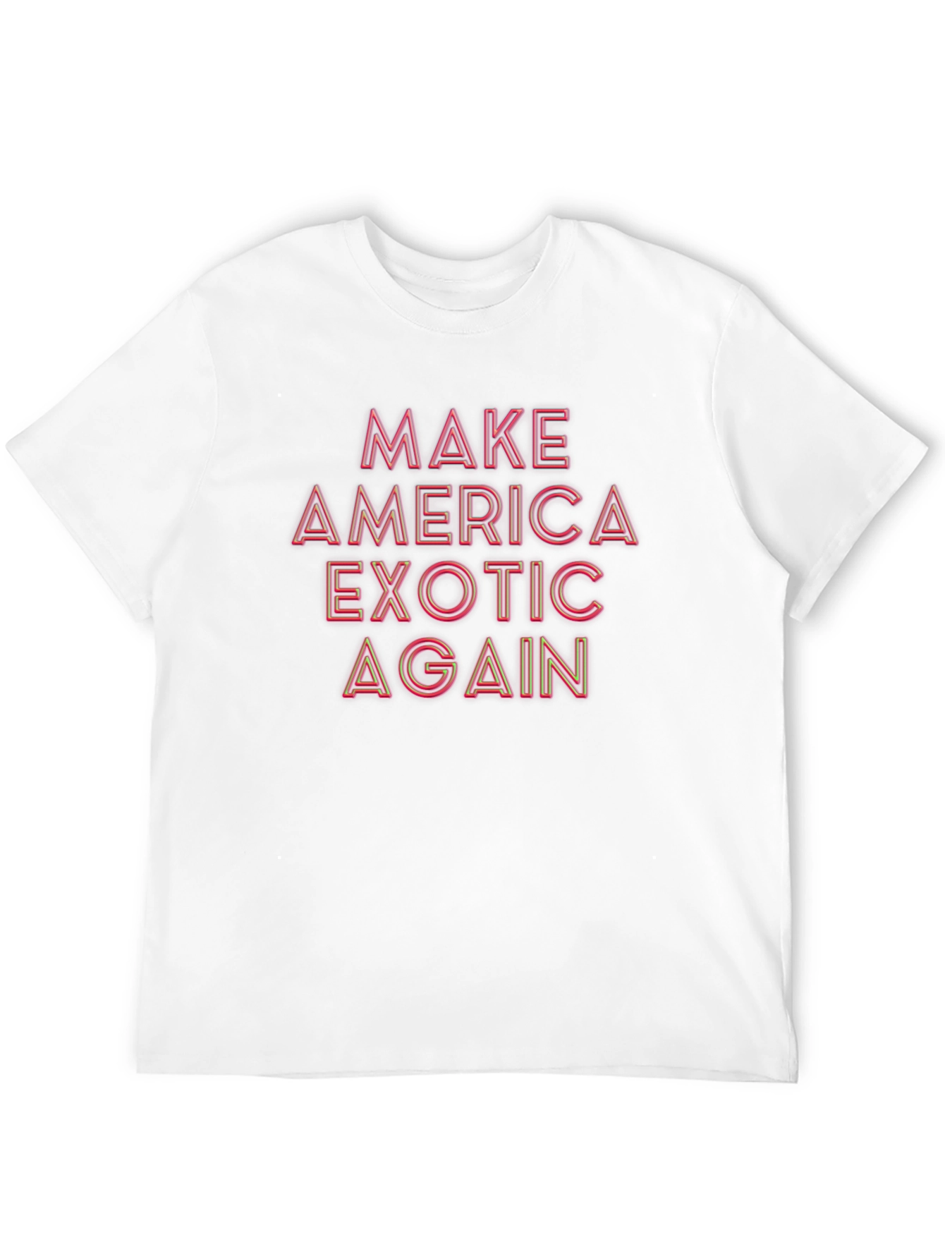 Black Make America Exotic Again Black Tee view 12