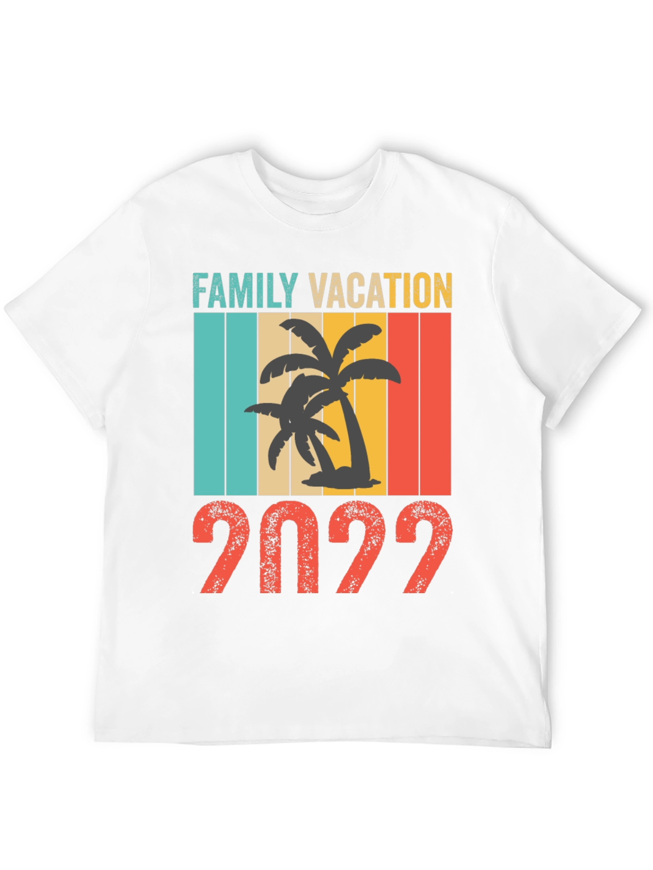 Black Family Vacation 2022 T-Shirt view 12