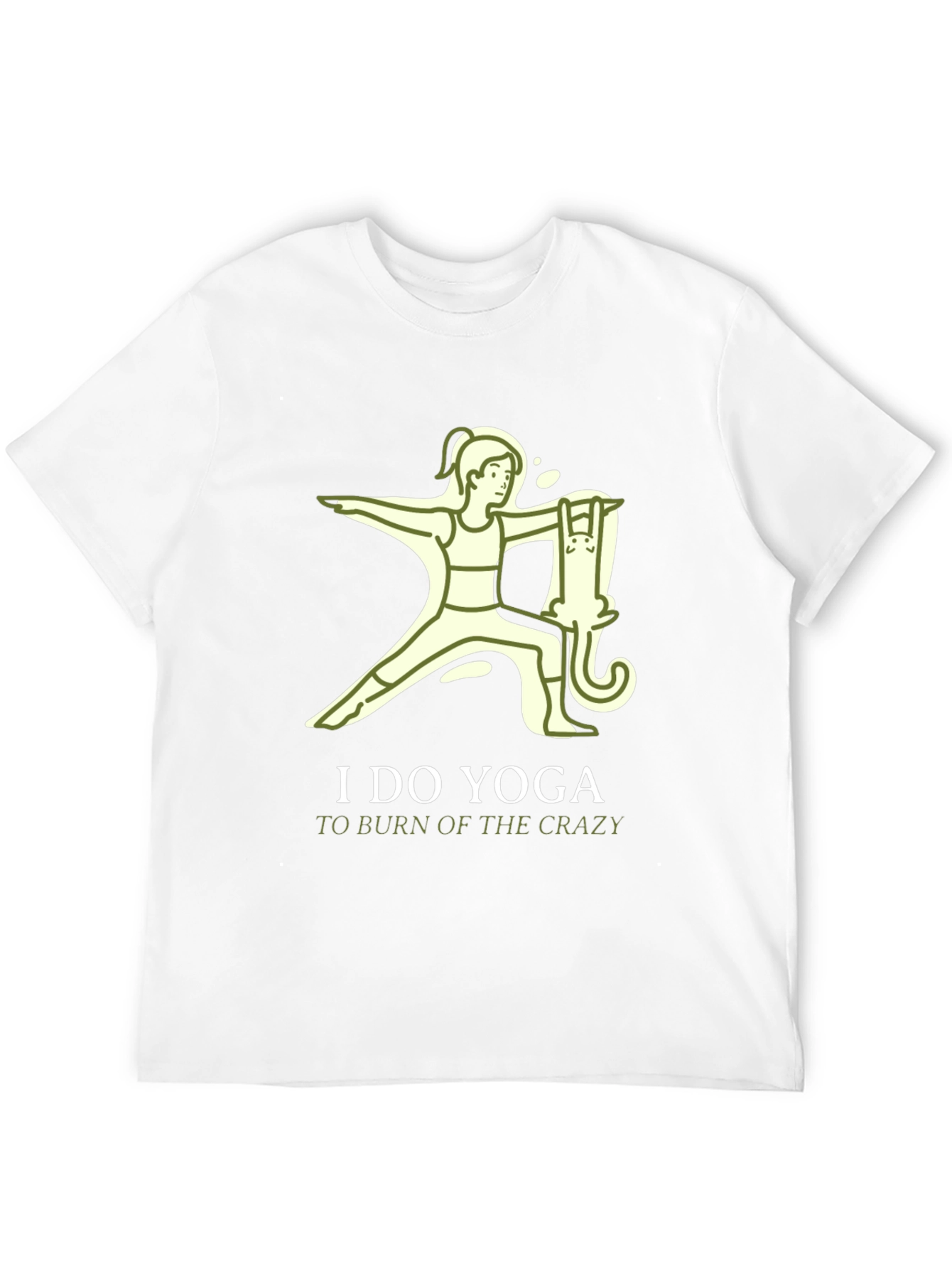 Black Yoga Crazy Burn T-Shirt view 12