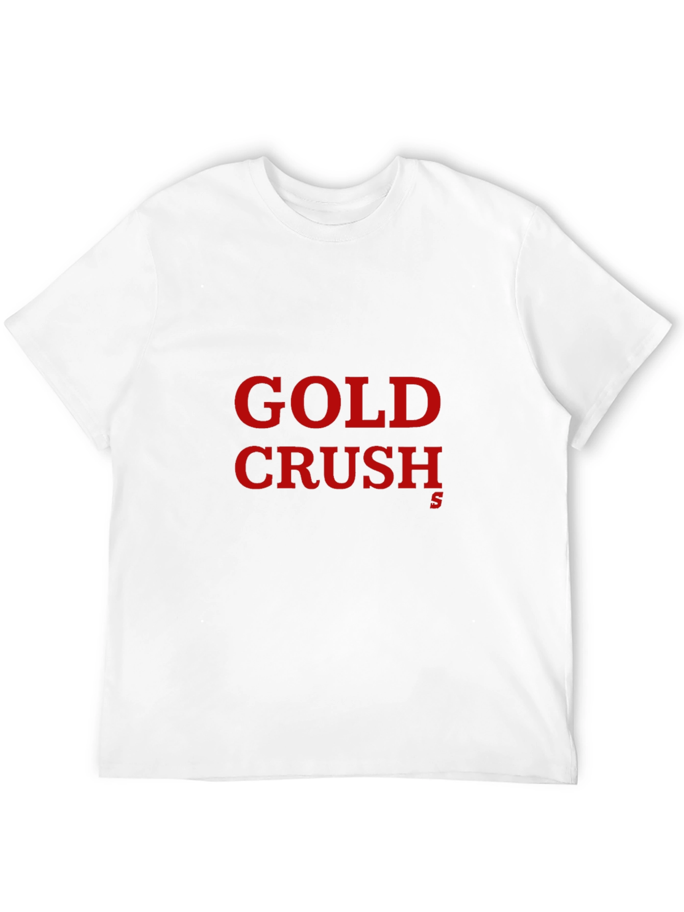 Black Gold Crush Graphic Tee - Trendy Casual Style view 12