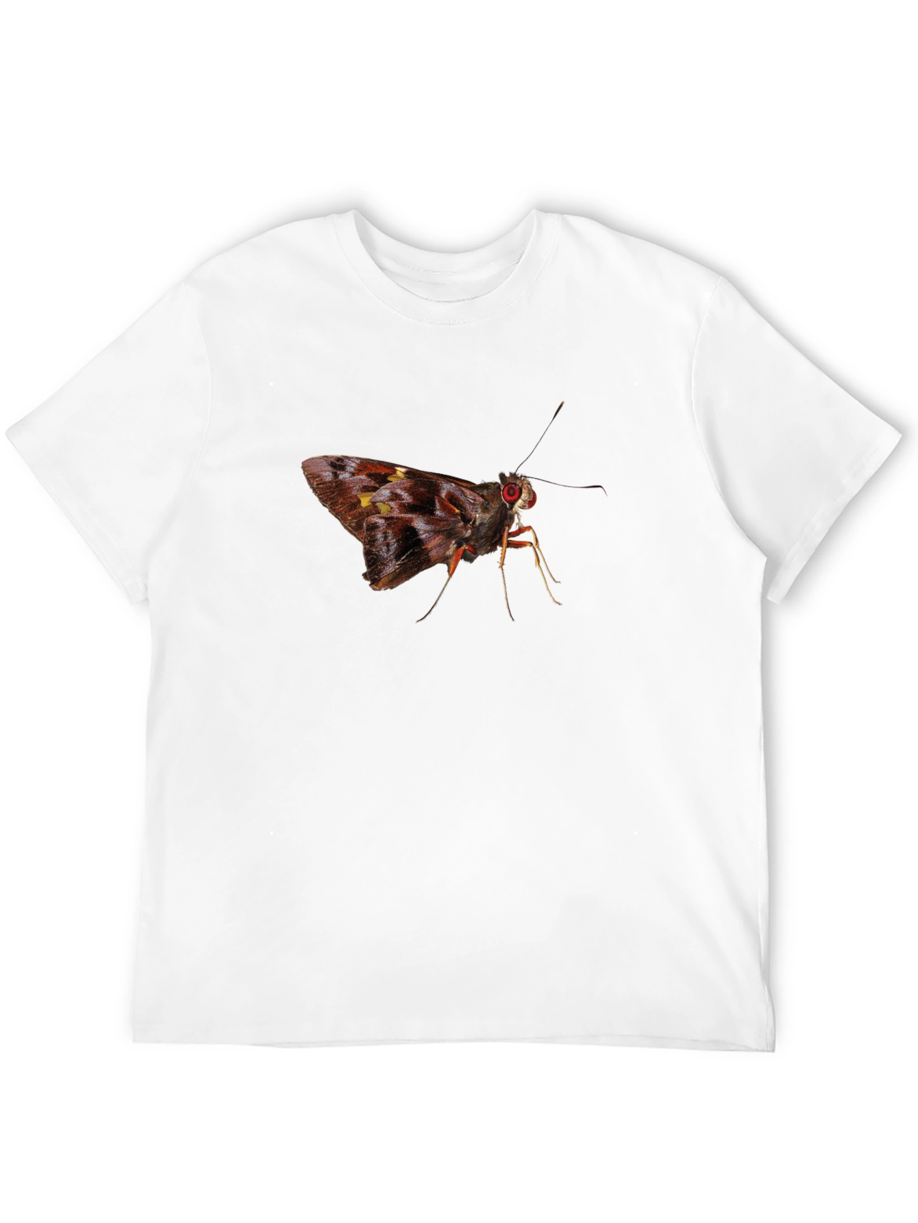Butterfly Graphic Tee - Nature Lover's Black T-Shirt - 12