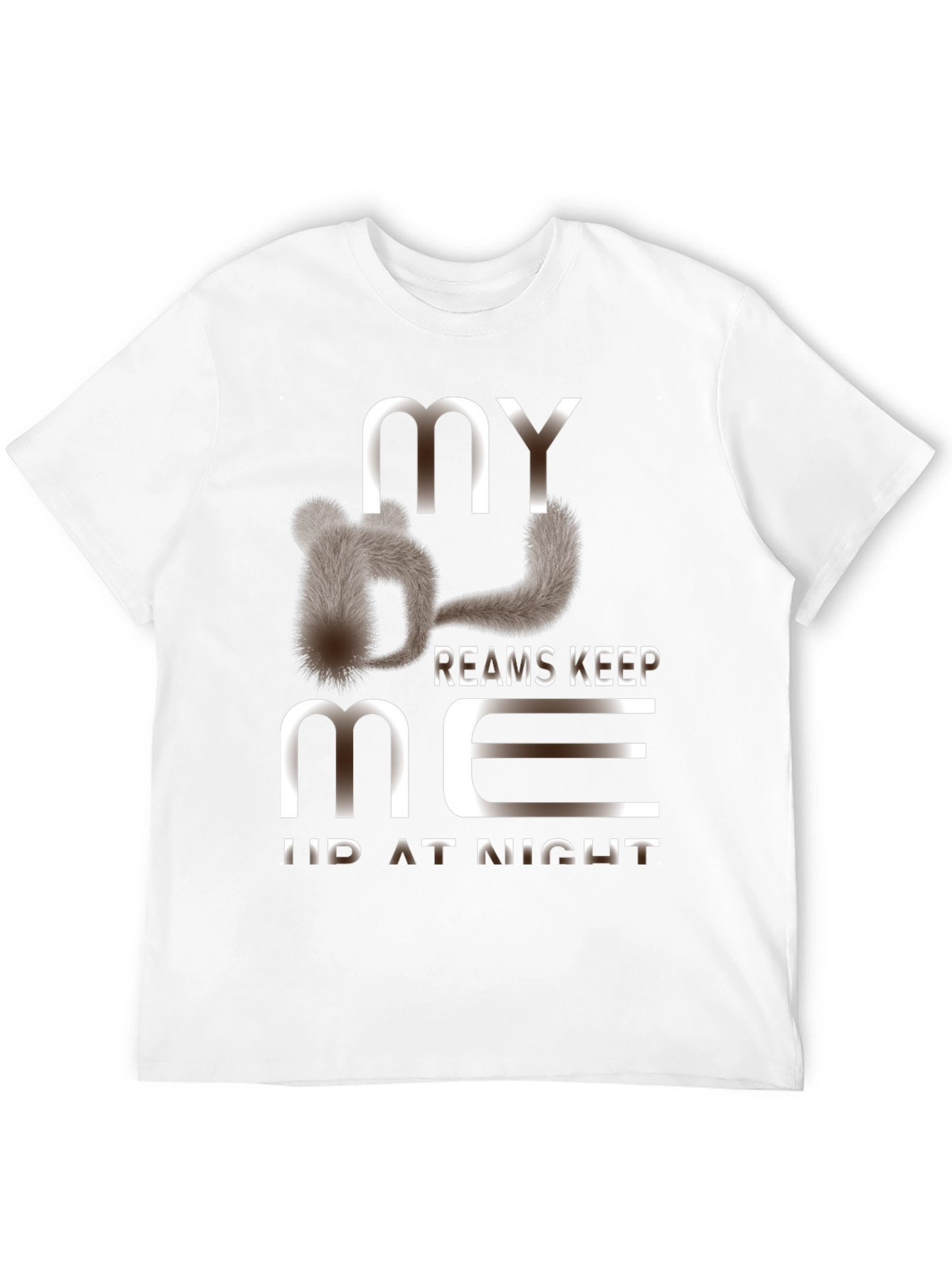 Black My Chinchillas Dreams Tee - Unique Animal Lover Shirt view 12