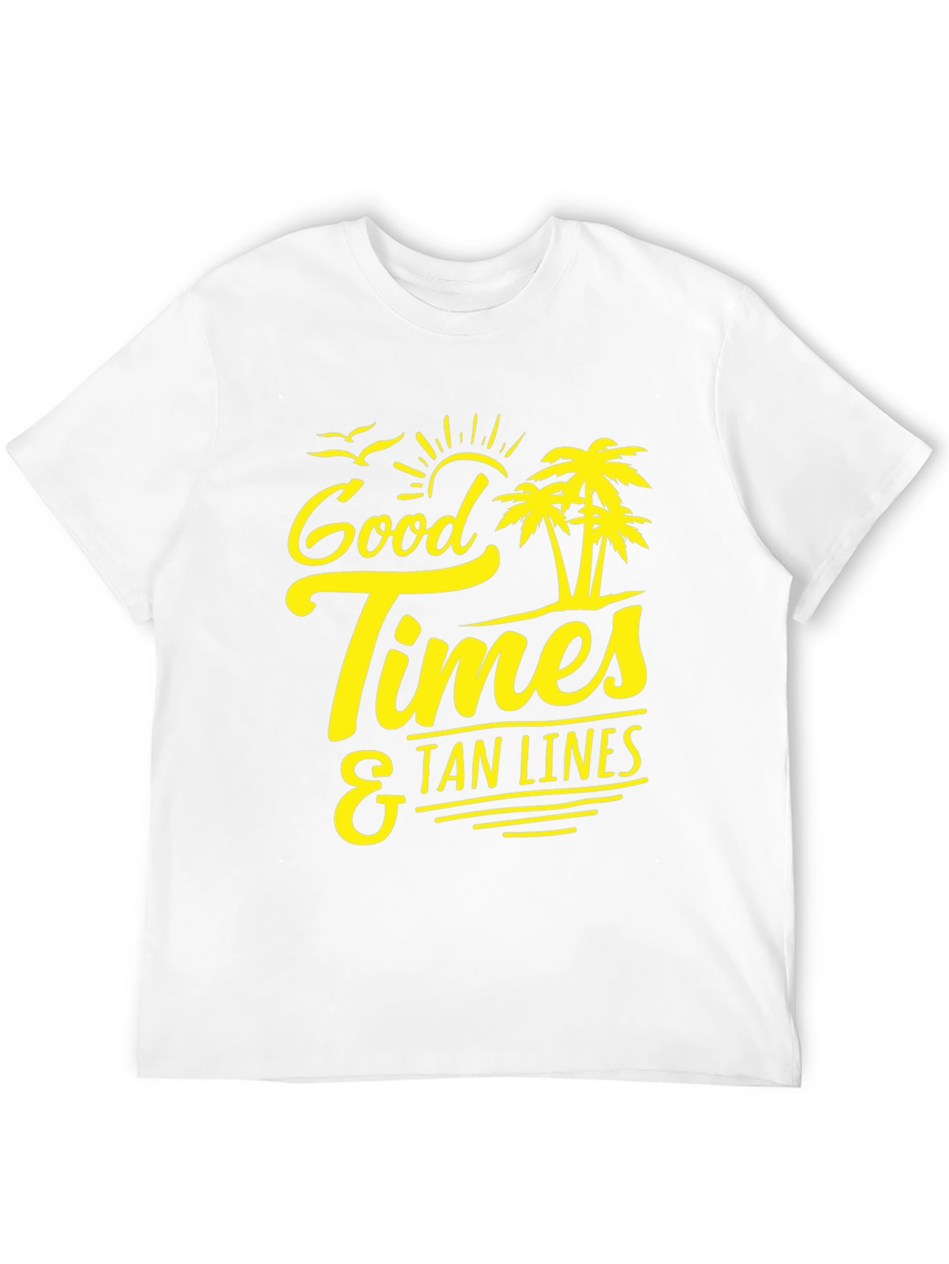 Black Good Times & Tan Lines T-Shirt view 12
