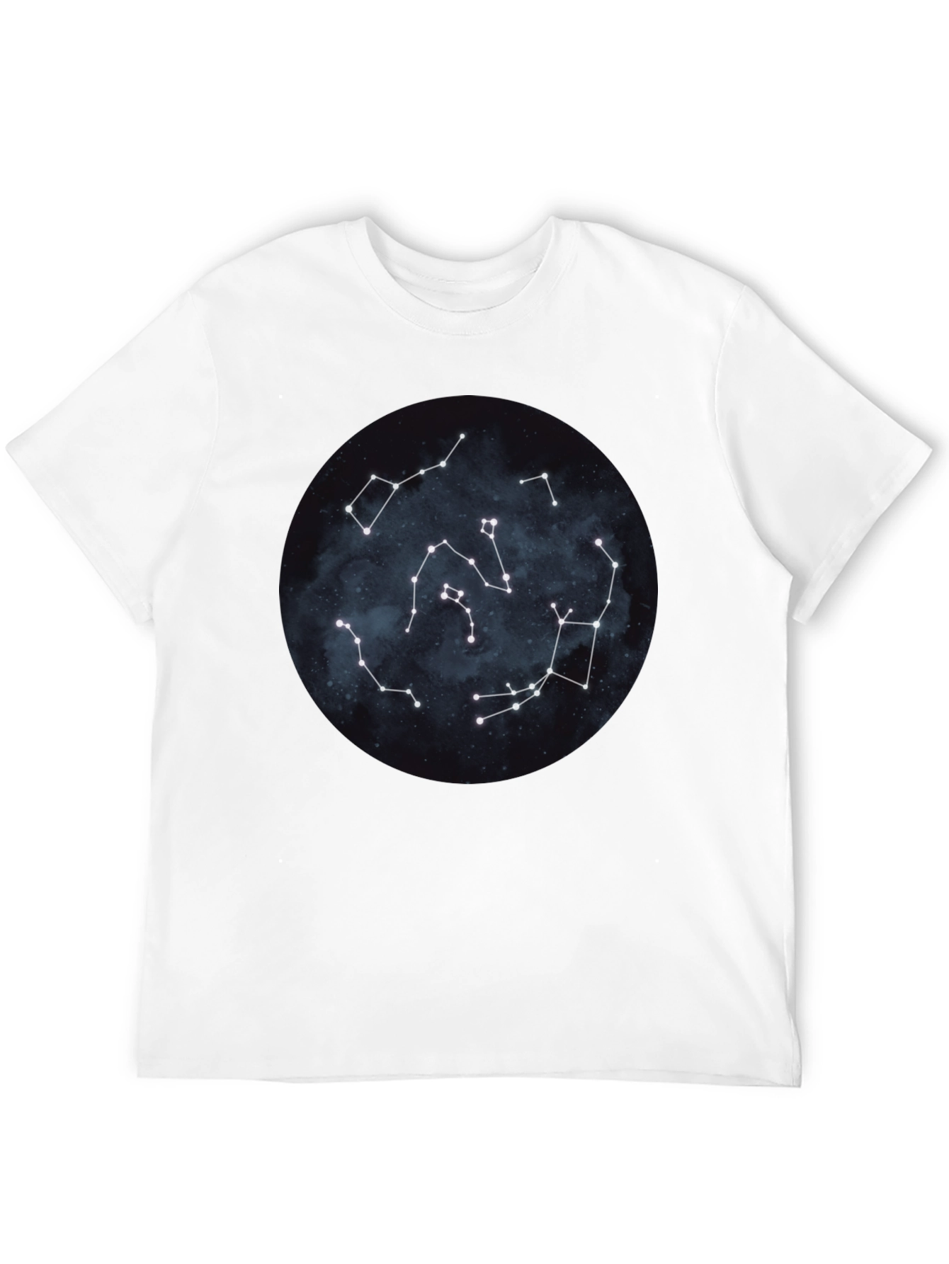 Black Constellation T-Shirt - Starry Night Design view 12