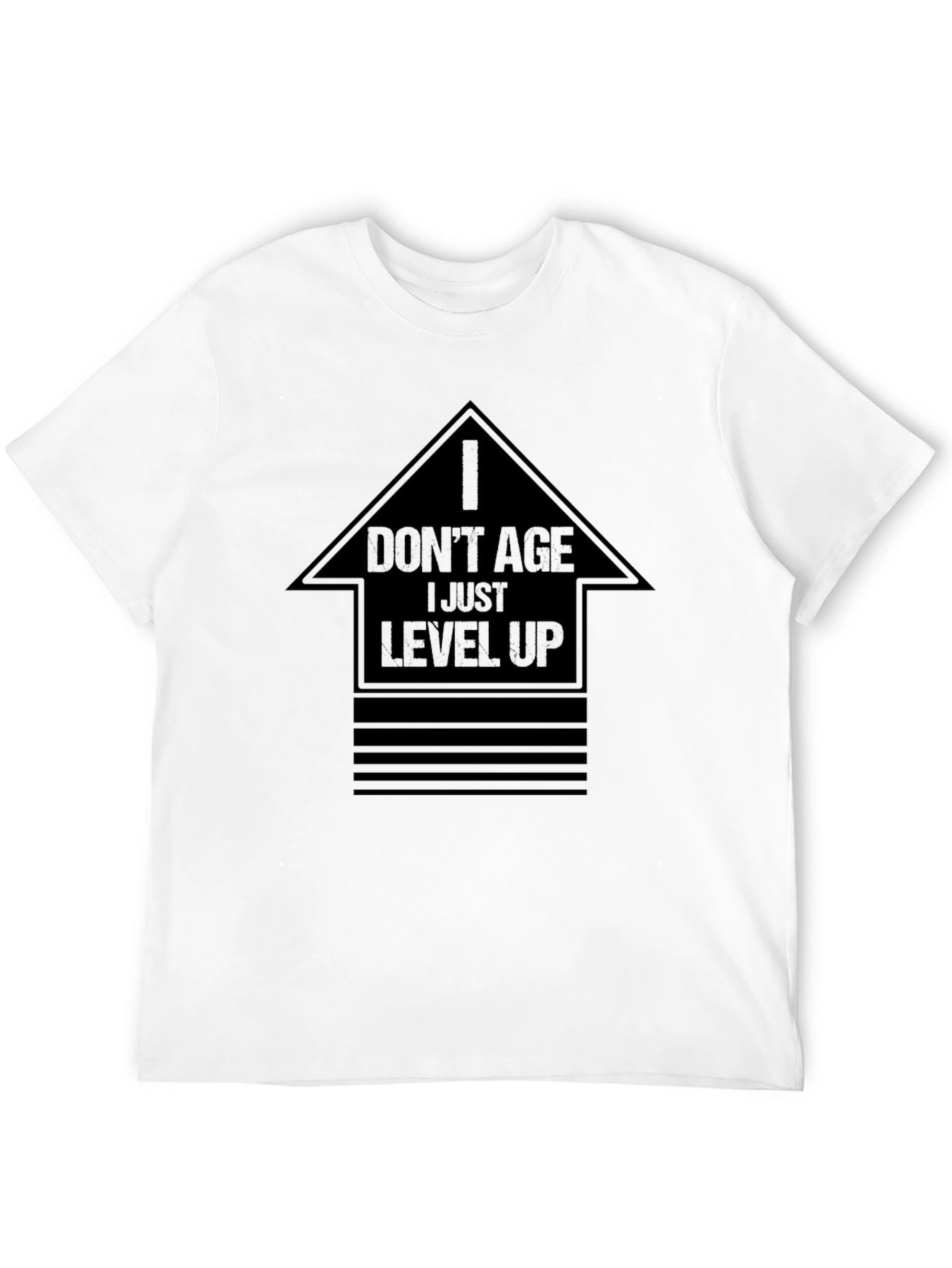 Black Level Up Graphic Tee - Gamer Style Shirt view 12