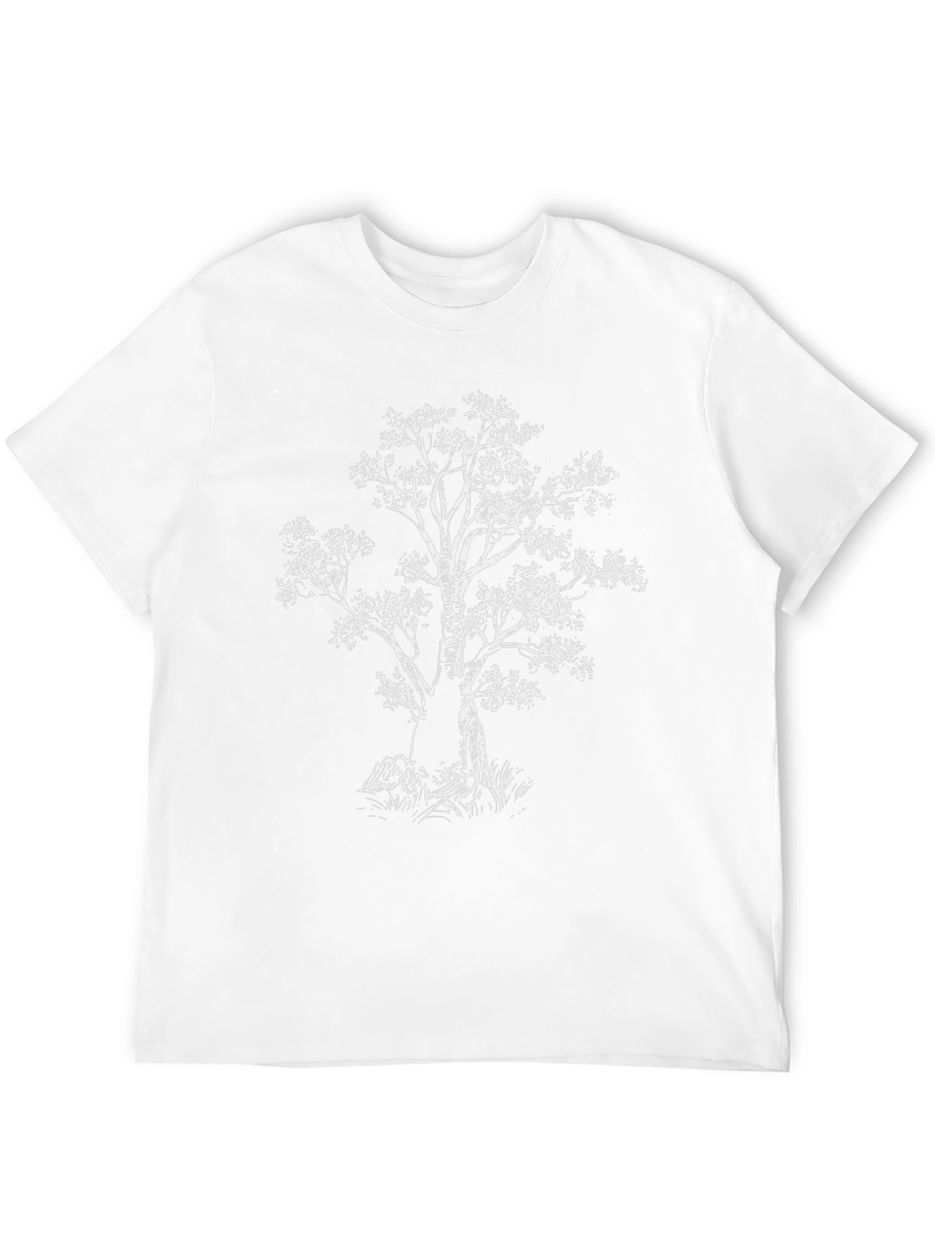 Tree Graphic Black T-Shirt - Nature Inspired Tee - 12