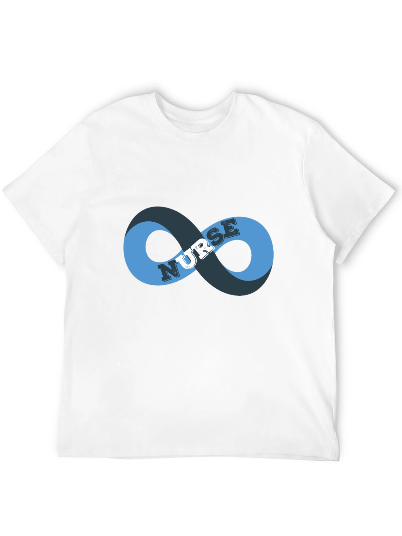 Black Nurse Infinity Symbol Graphic Tee - Black view 12