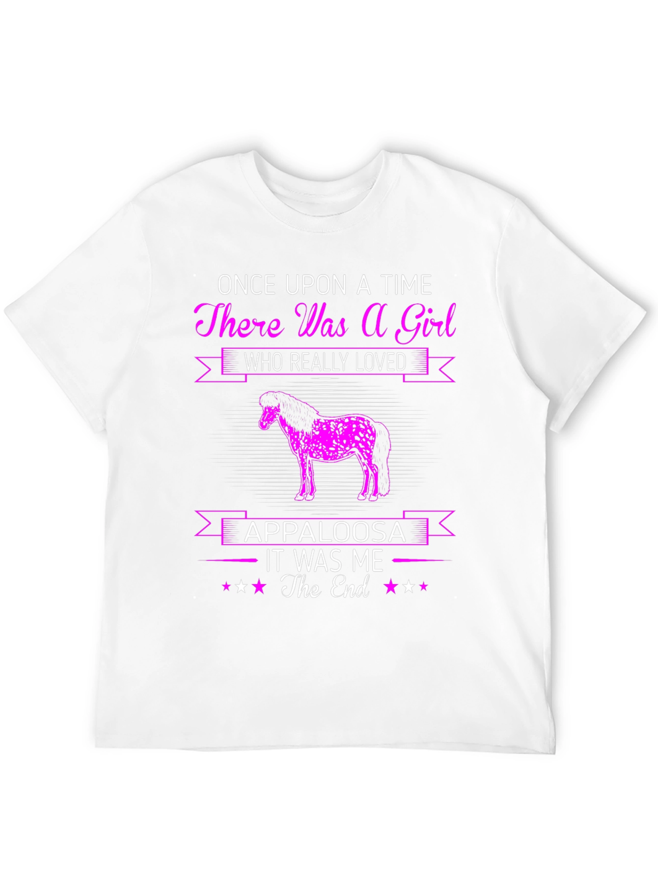 Appaloosa Girl T-Shirt - Once Upon A Time Tee - 12
