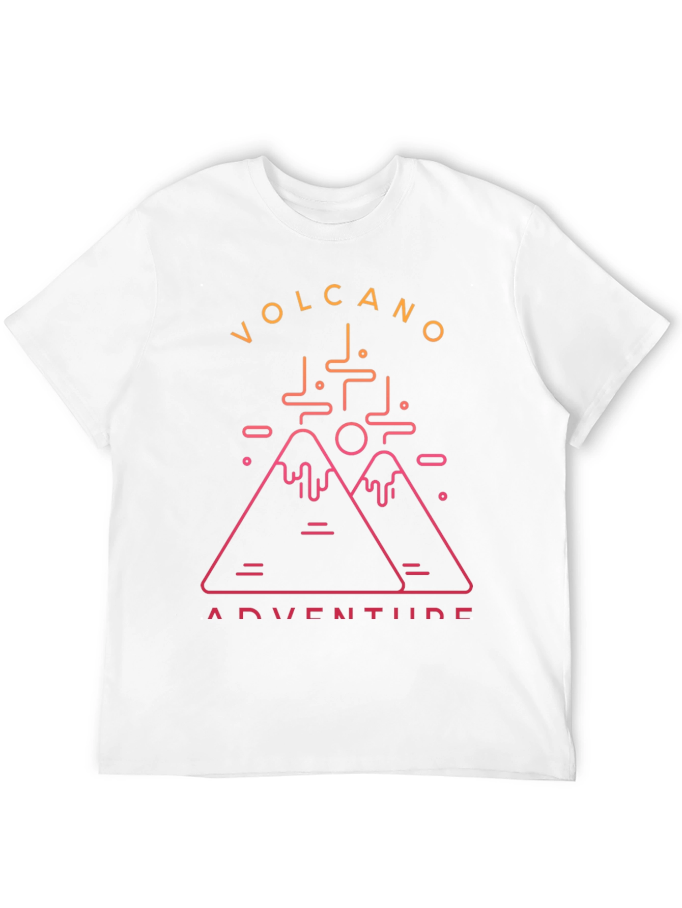 Black Volcano Adventure Graphic Tee view 12