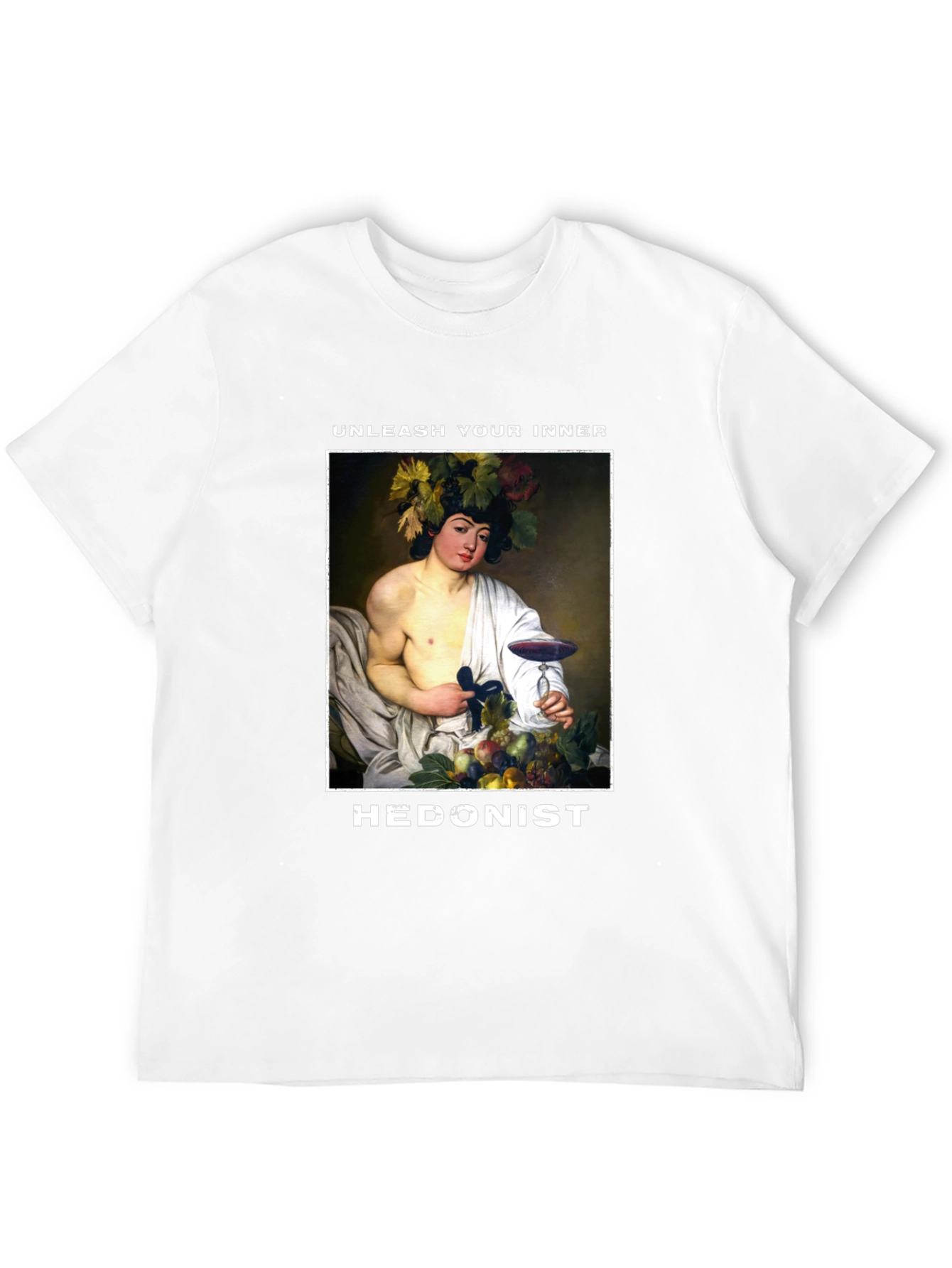 Black Unleash Your Inner Hedonist Graphic T-Shirt view 12