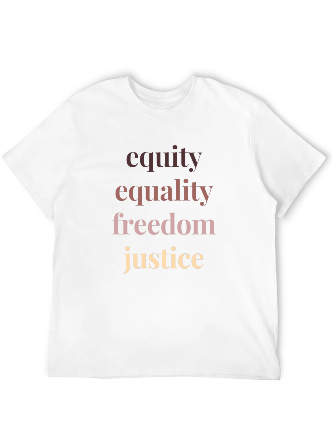 Black Equity Equality Freedom Justice T-Shirt view 12