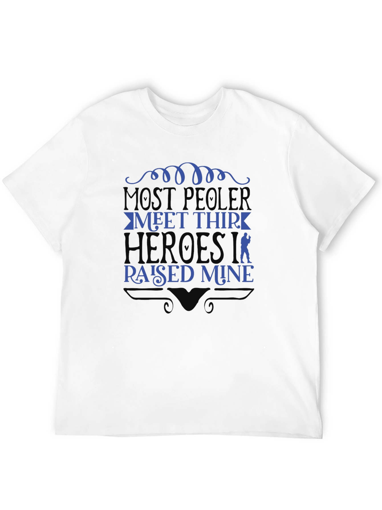 Black Heroes Raised Mine Graphic Tee view 12