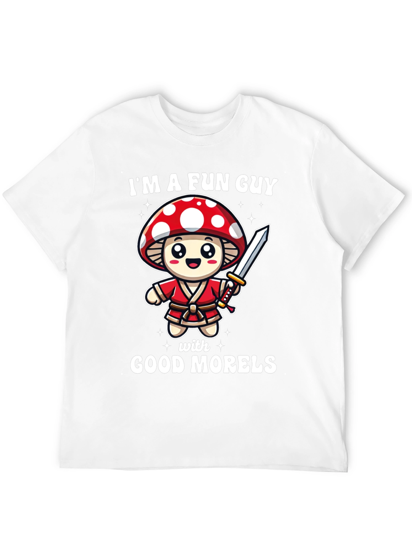Black I'm A Fun Guy Mushroom T-Shirt view 12