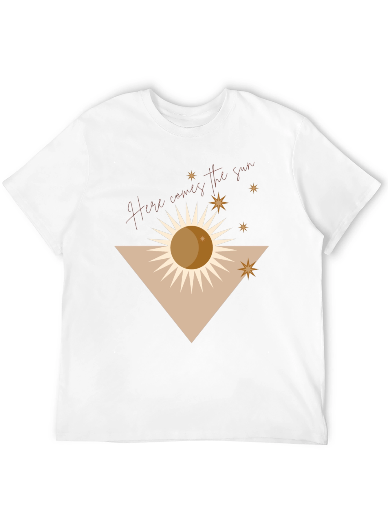 Black Here Comes The Sun Graphic Tee view 12